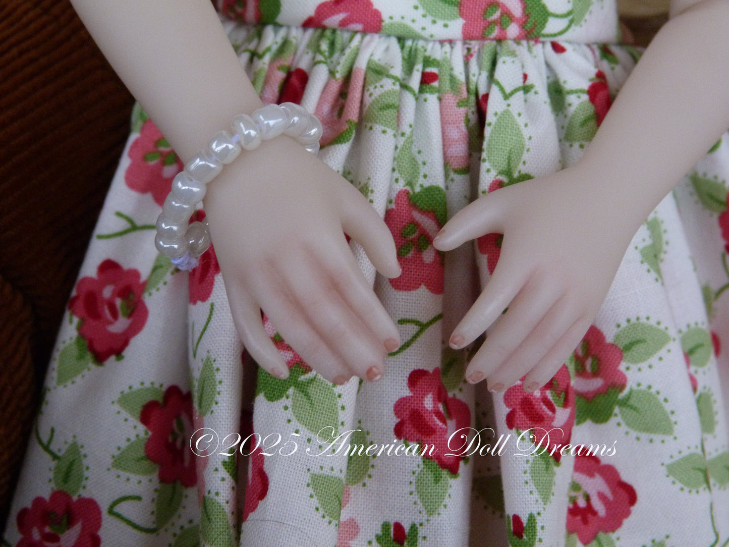 OOAK Ruby Red Fashion Friends 14.5 Inch Doll Snow Repaint - Gemma