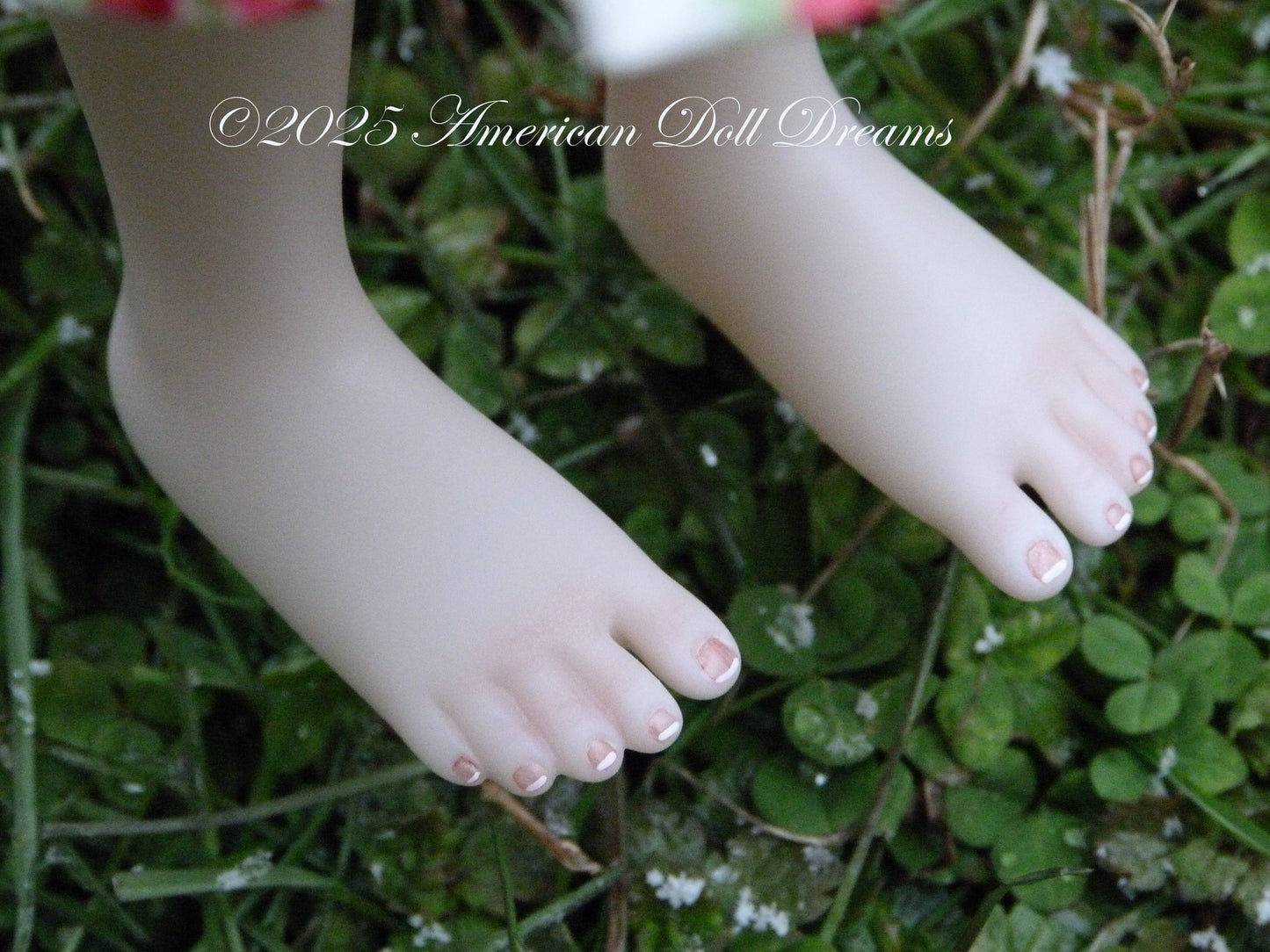 OOAK Ruby Red Fashion Friends 14.5 Inch Doll Snow Repaint - Gemma