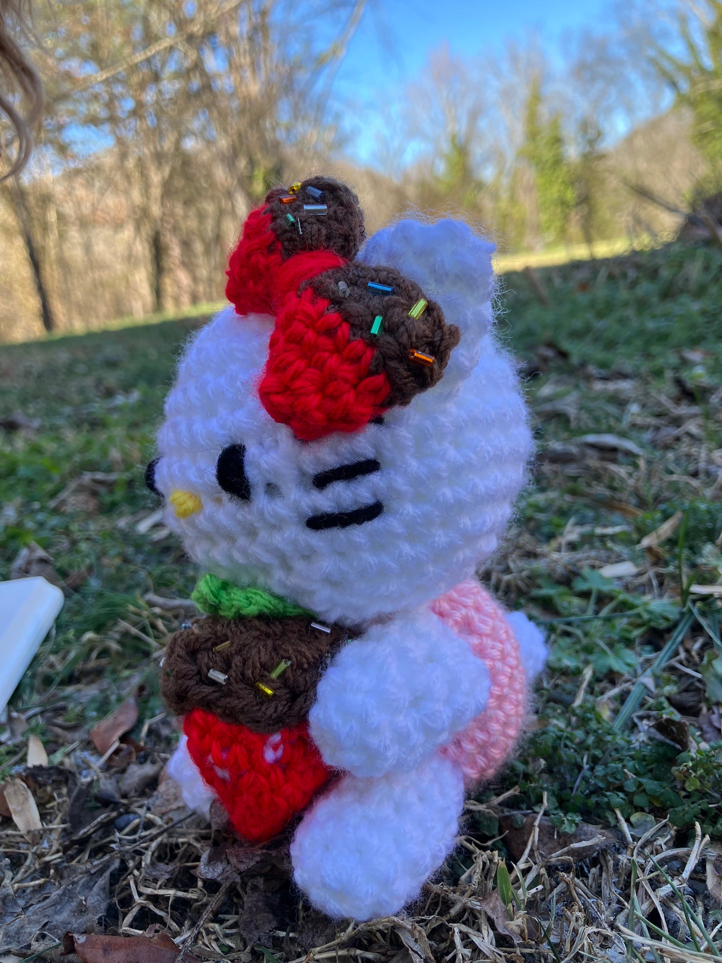 "You're the Cat's Meow" Valentine Outfit for 18 Inch American Girl Doll