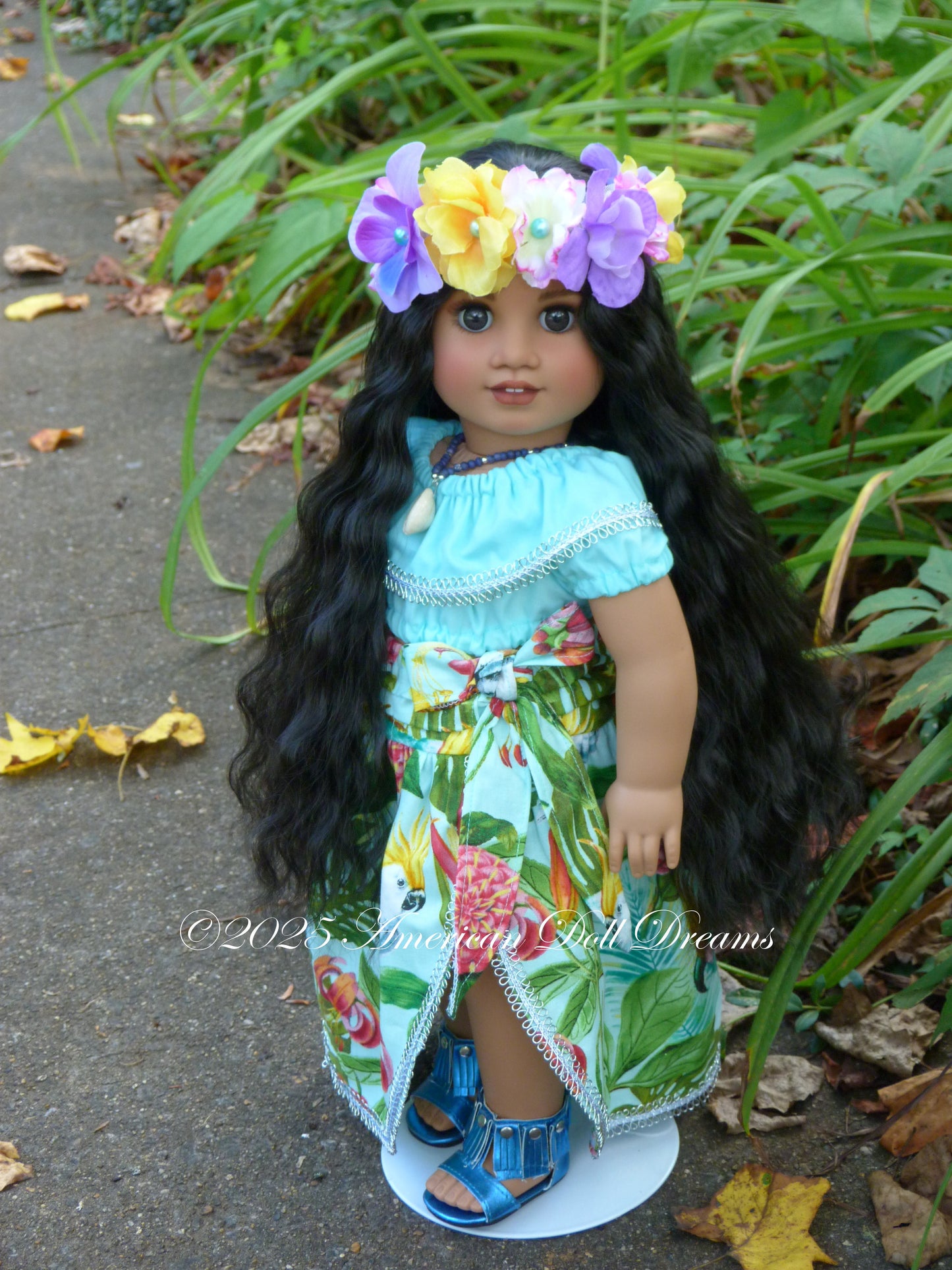 OOAK American Girl Doll - Hawaiian Princess, Lani