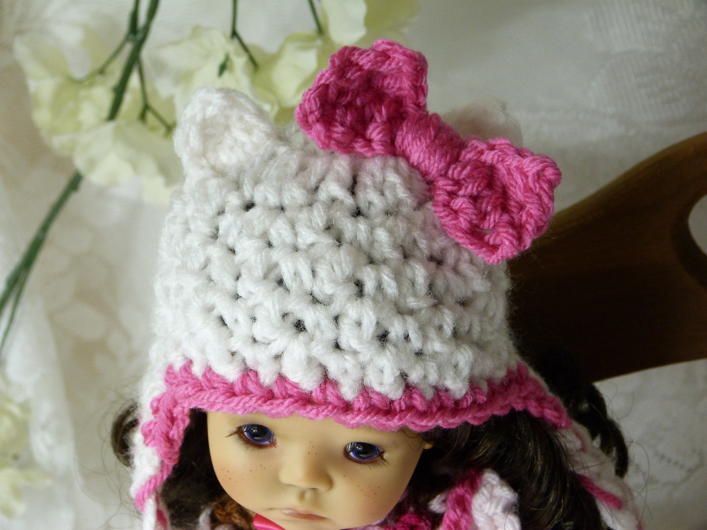 Hello Kitty Outfit Handmade to fit 11 Inch Dumpling Meadowdoll