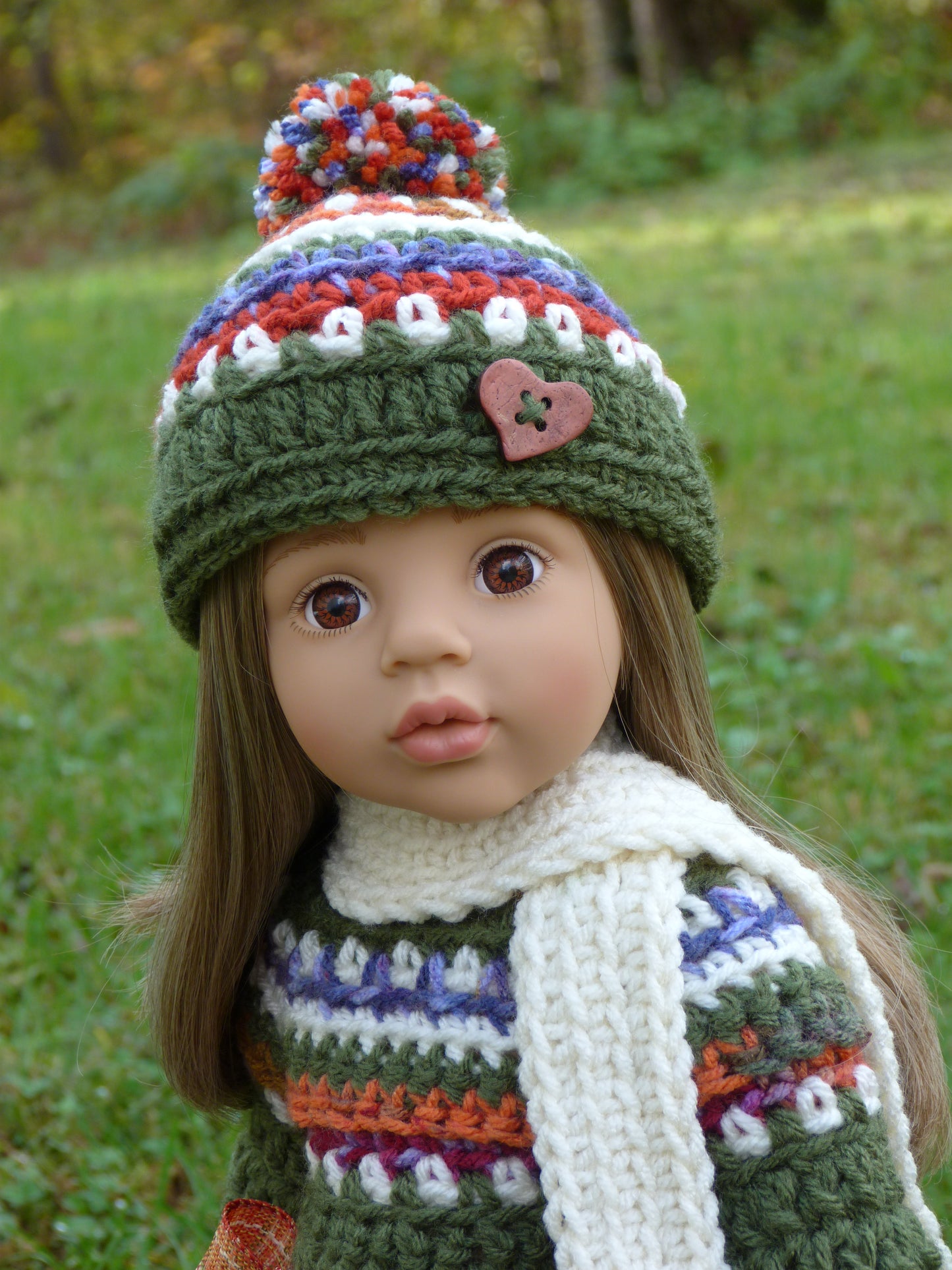Autumn Outfit Handmade to fit 19.5 Inch Gotz Happy Kidz Doll