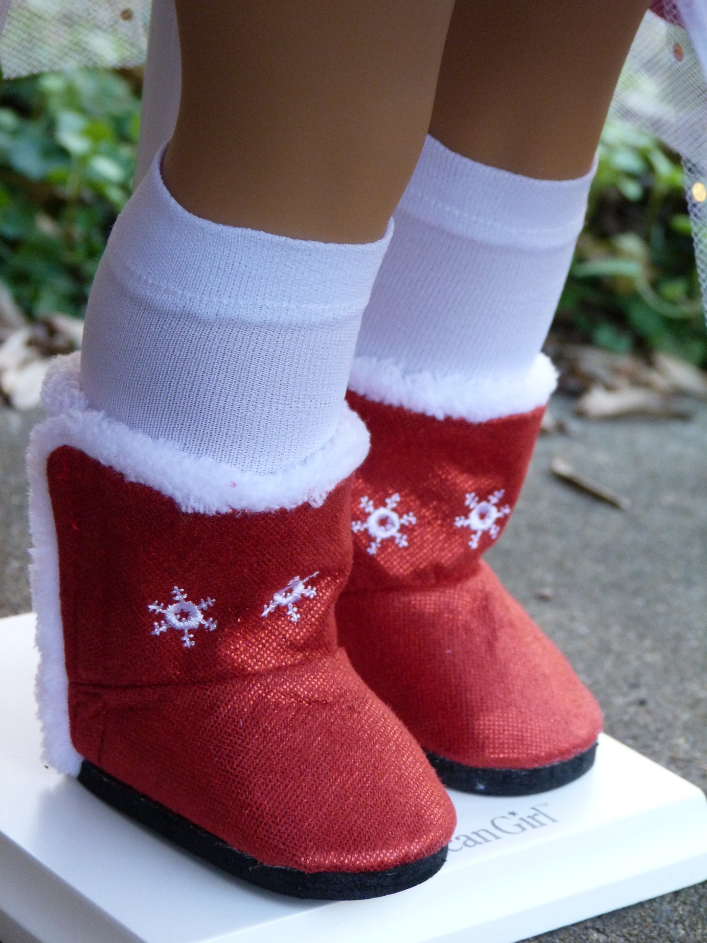 Christmas Patchwork Outfit for 18 Inch Doll