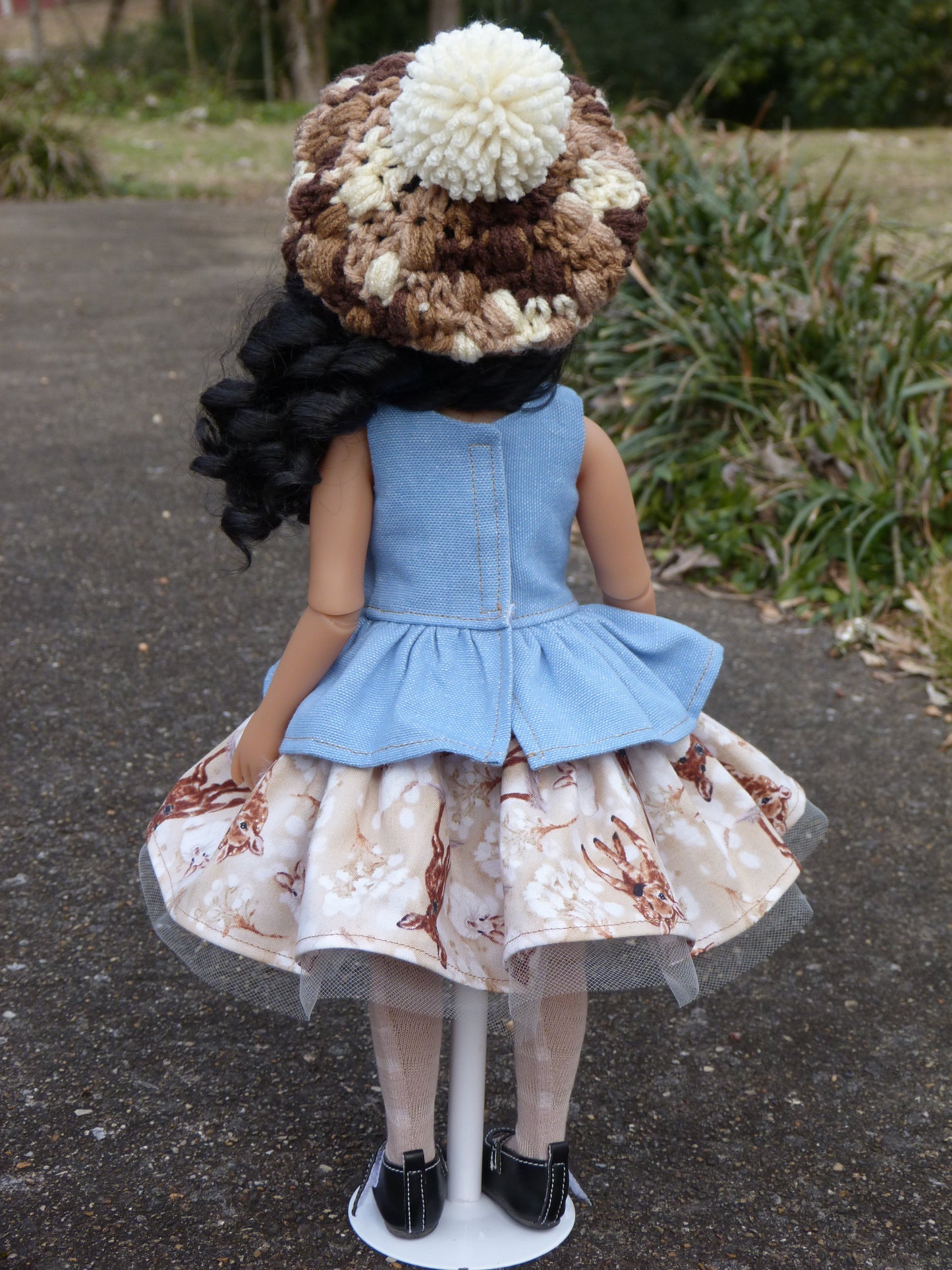 Soft Snow Babies Winter Outfit Handmade to fit 14.5 Inch Ruby Red Fashion Friends Doll