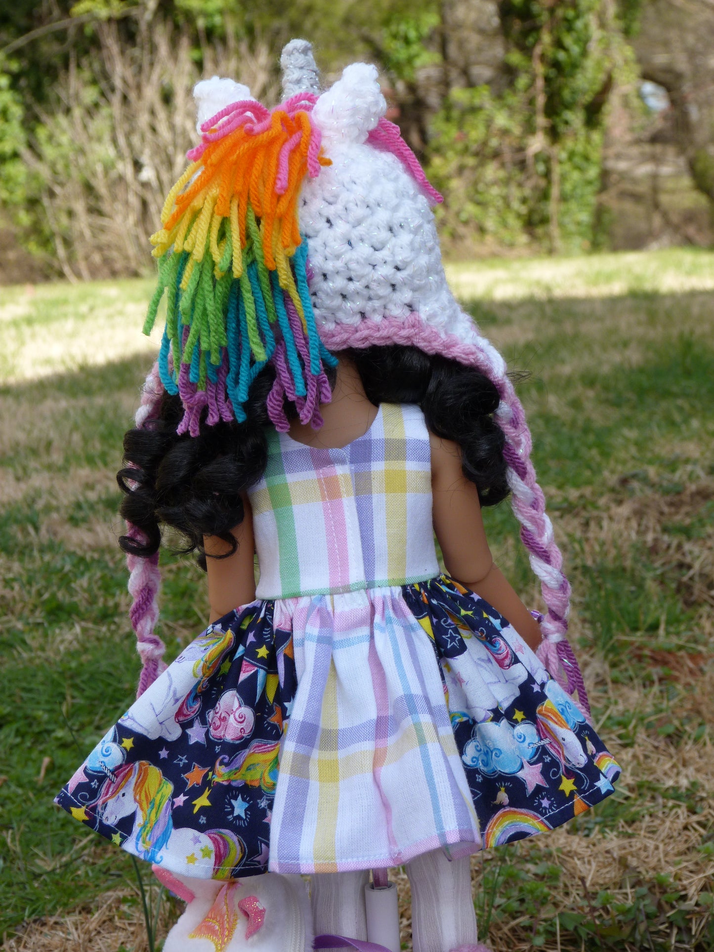 Magical Unicorn Outfit Handmade to fit 14.5 Inch Ruby Red Fashion Friends Doll