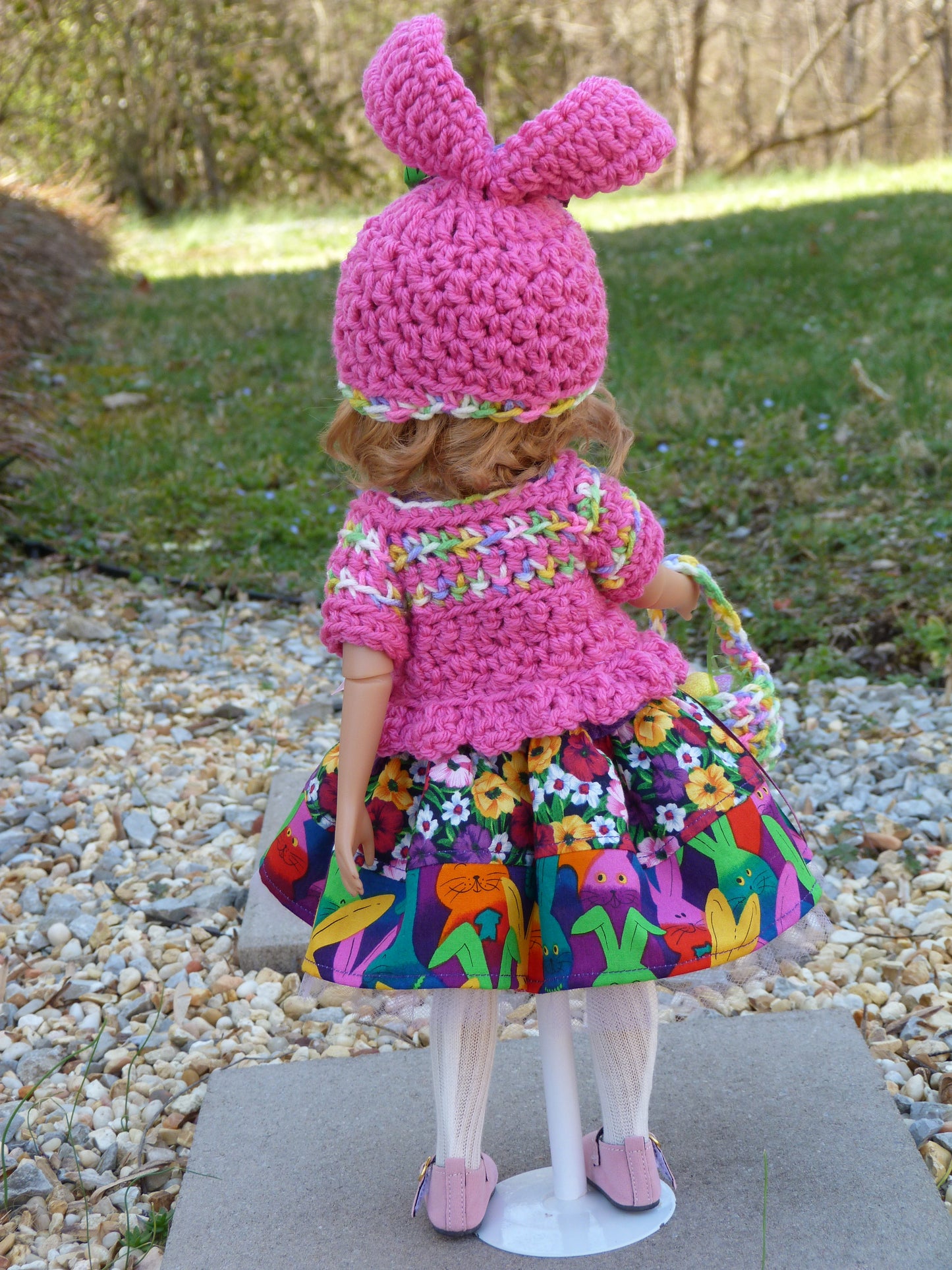 Bright Easter Outfit Handmade to fit 14.5 Inch Ruby Red Fashion Friends Doll