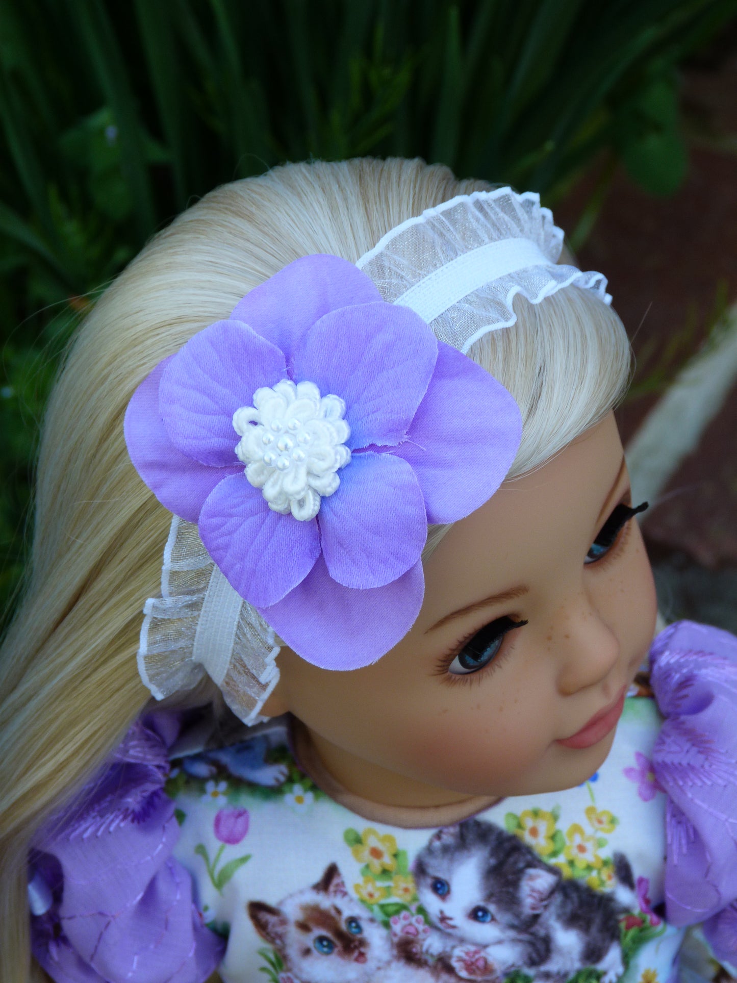 Spring Kitten Ensemble for 18 Inch American Doll