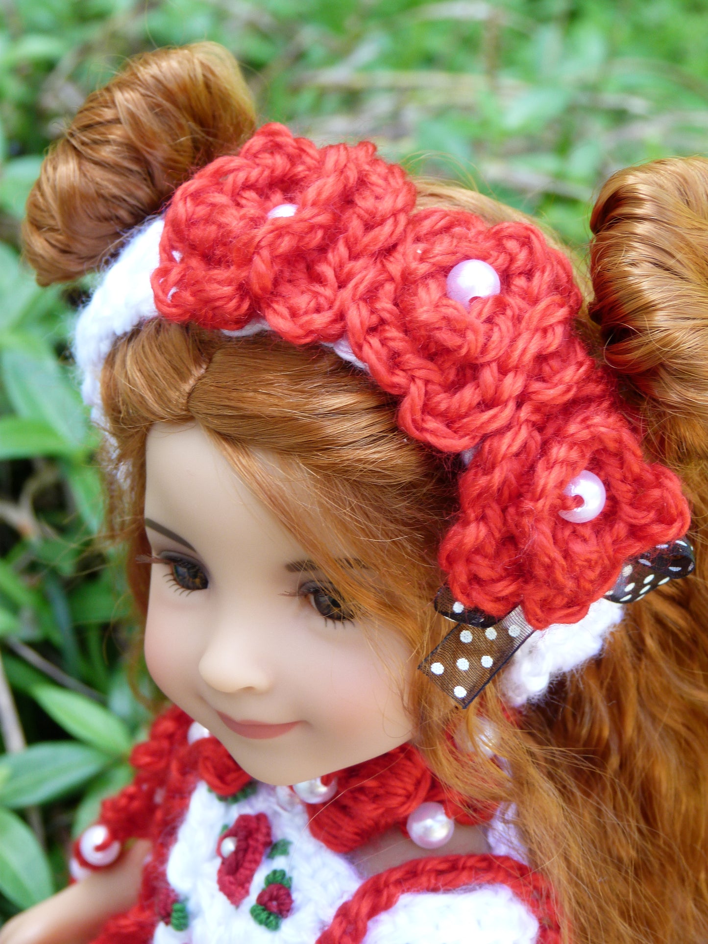 Rambling Rose Outfit Handmade to fit 14.5 Inch Ruby Red Fashion Friends Doll