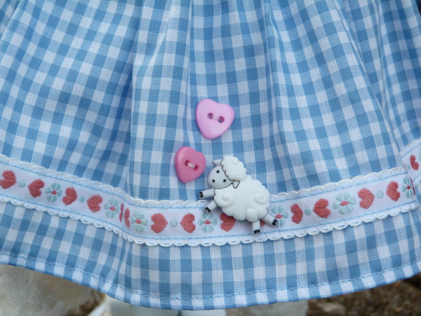 Springtime on the Farm Ensemble for 18 Inch American Doll
