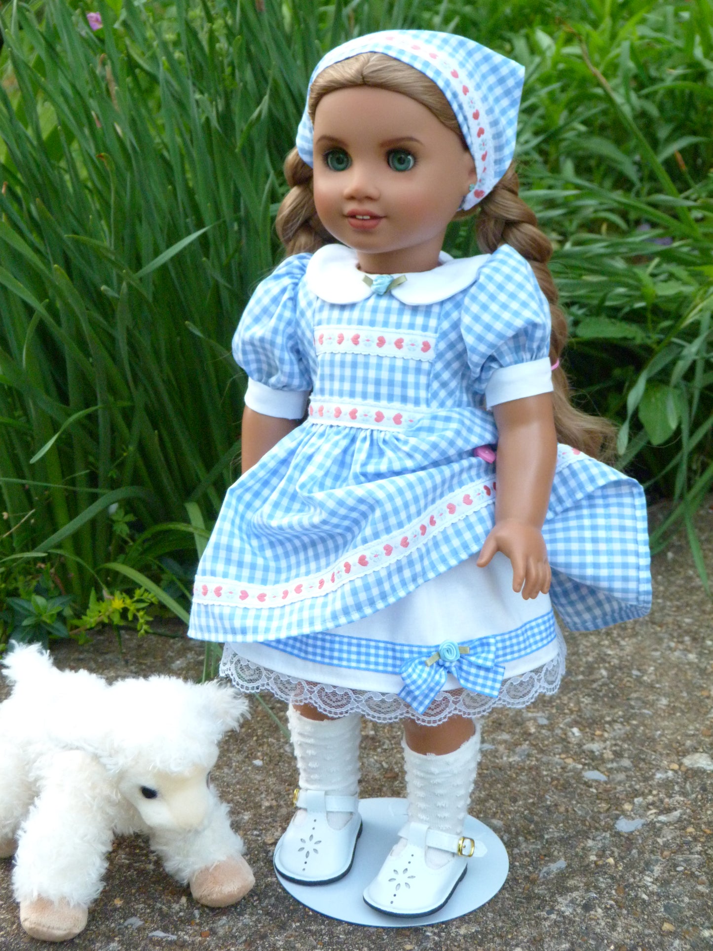 Springtime on the Farm Ensemble for 18 Inch American Doll