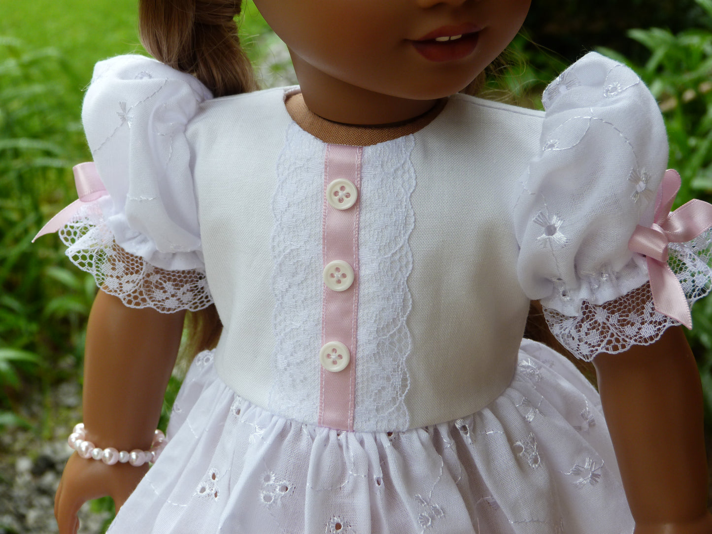 Spring Piglet Ensemble for 18 Inch American Doll