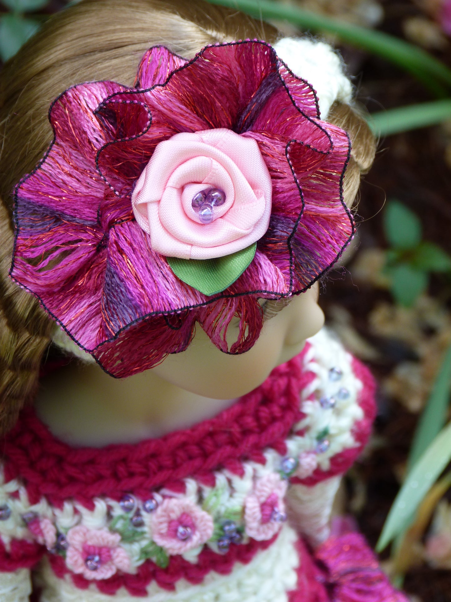 Spring Rose Outfit Handmade to fit 14.5 Inch Ruby Red Fashion Friends Doll