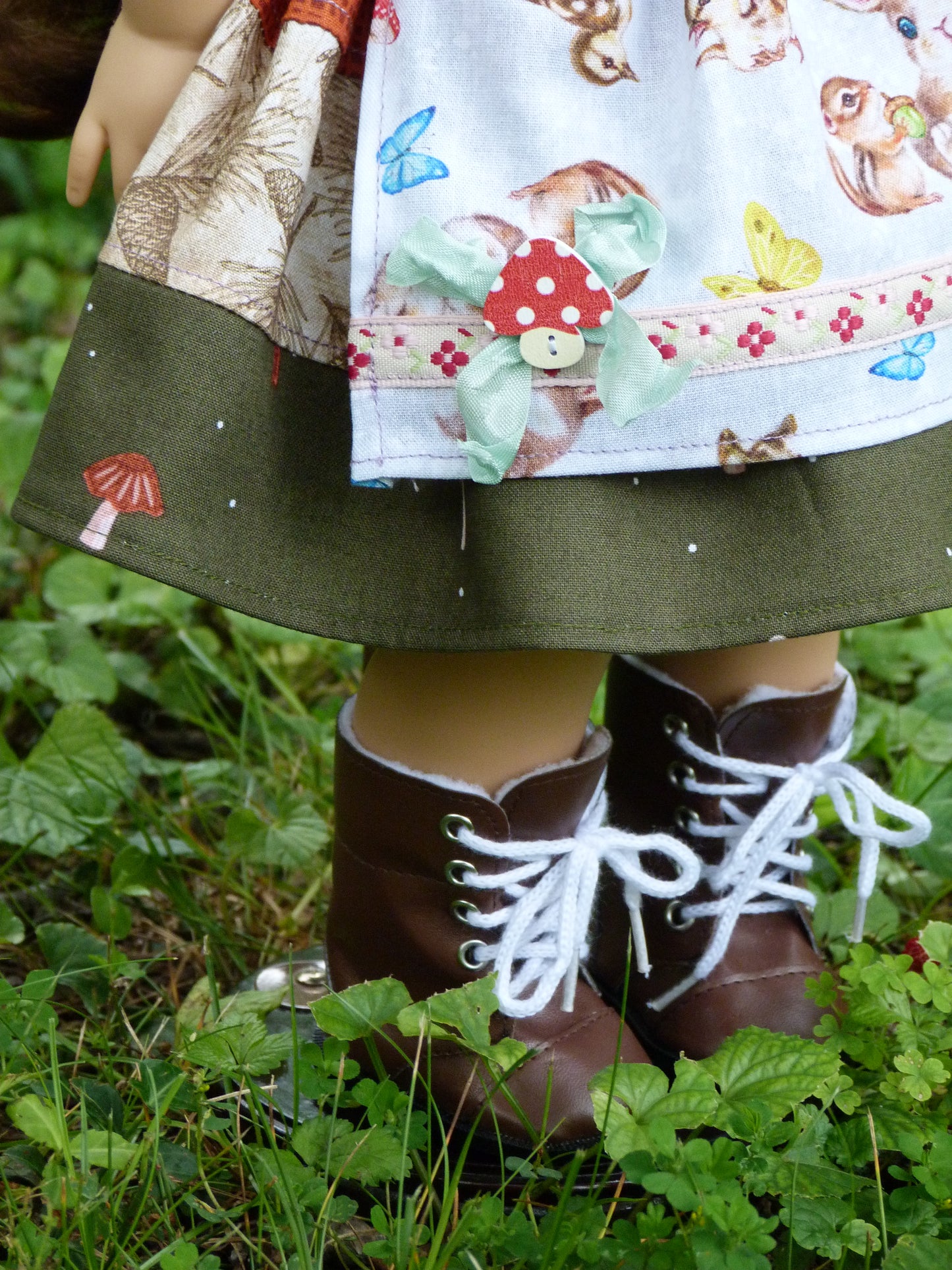 Summer Forest Outfit for 18 Inch Doll