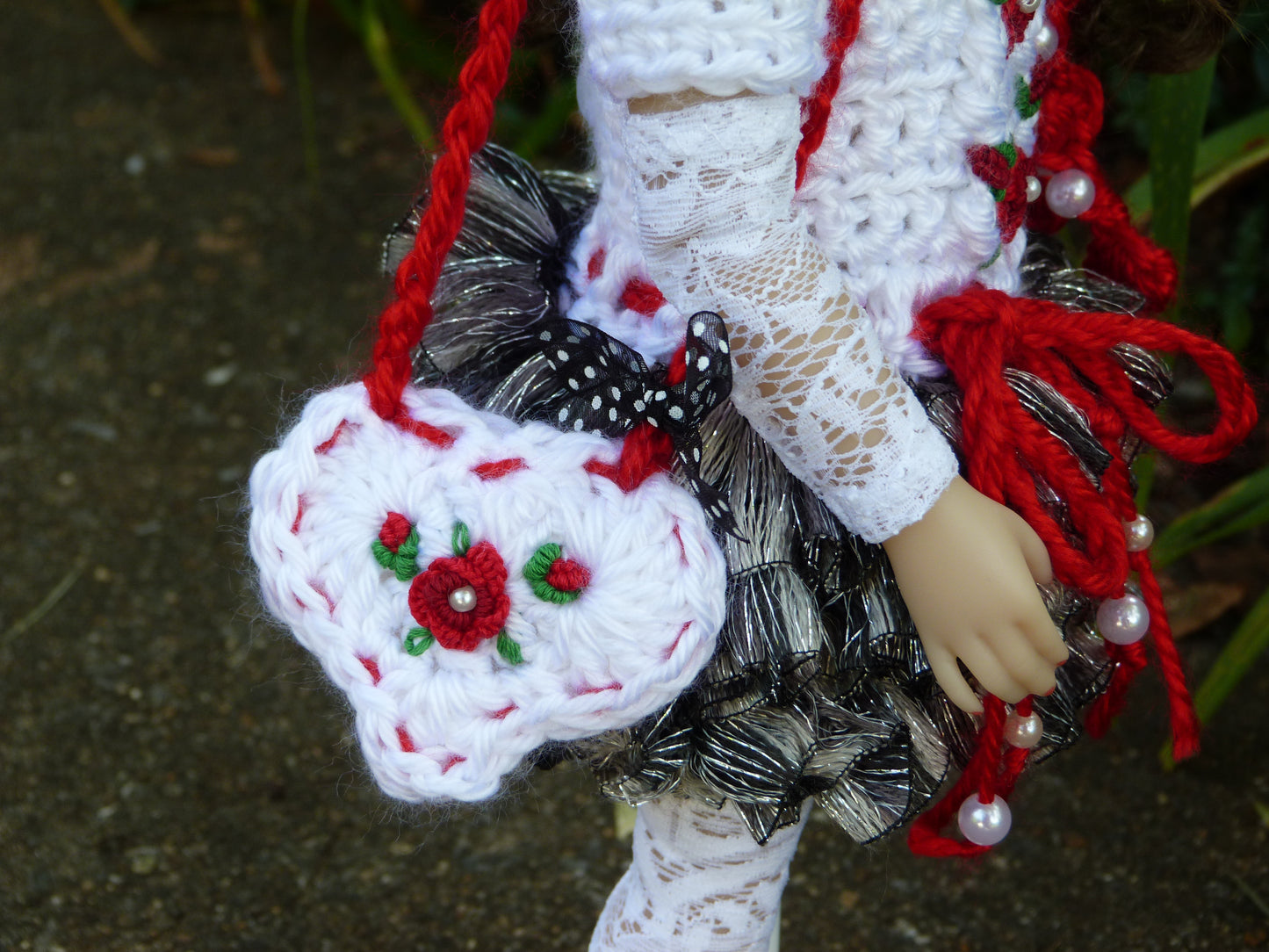 Rambling Rose Outfit Handmade to fit 14.5 Inch Ruby Red Fashion Friends Doll