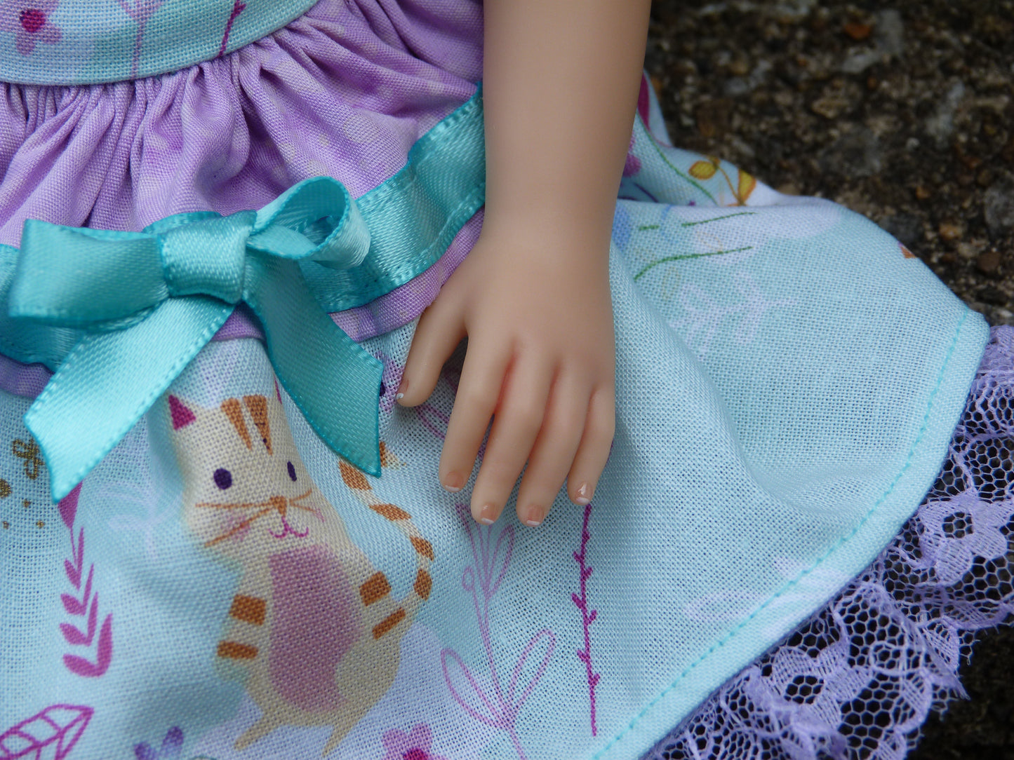 Custom Paola Reina Doll - Lavender