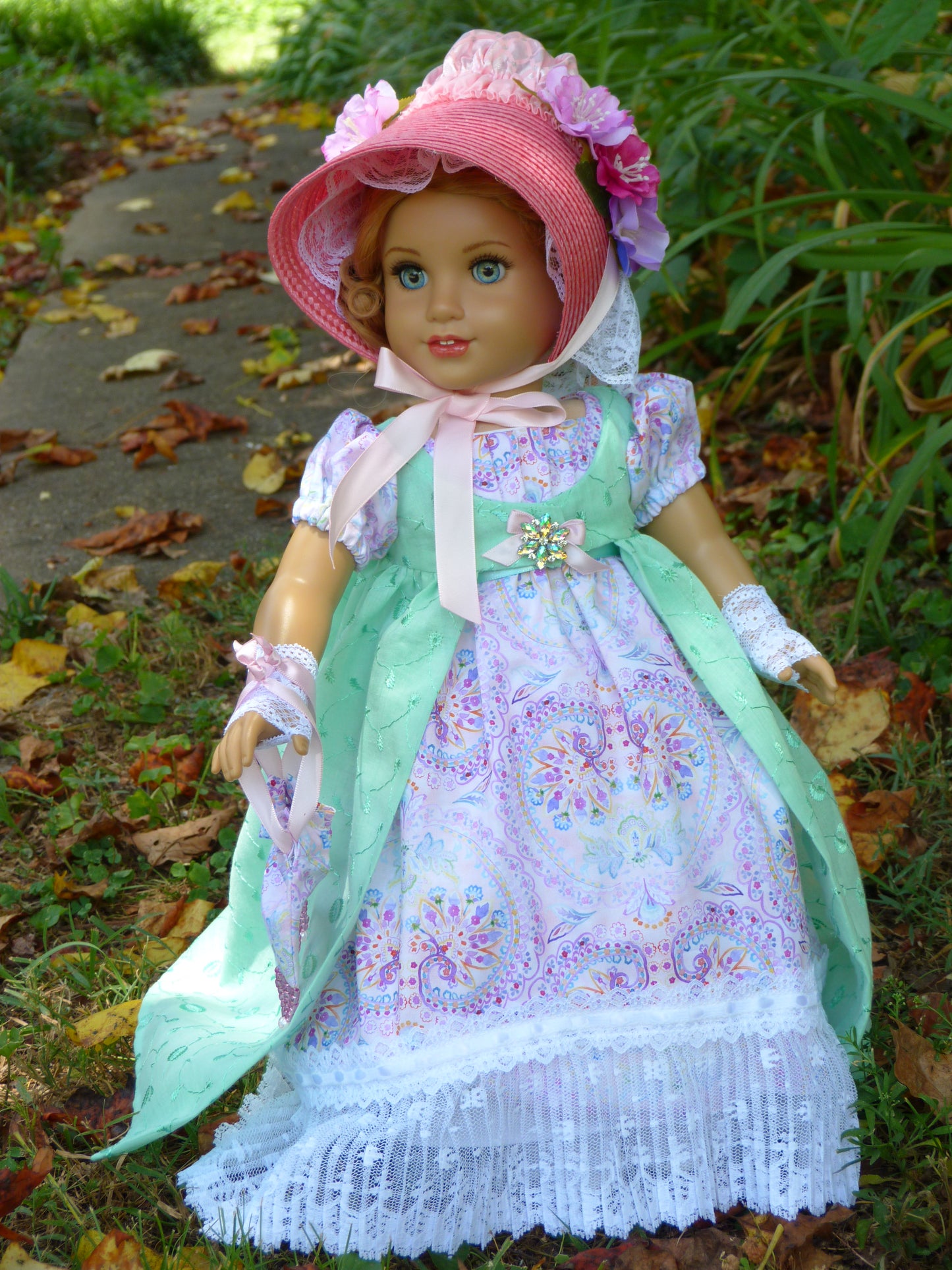 Regency Outfit for 18 Inch AG Doll - Reserved