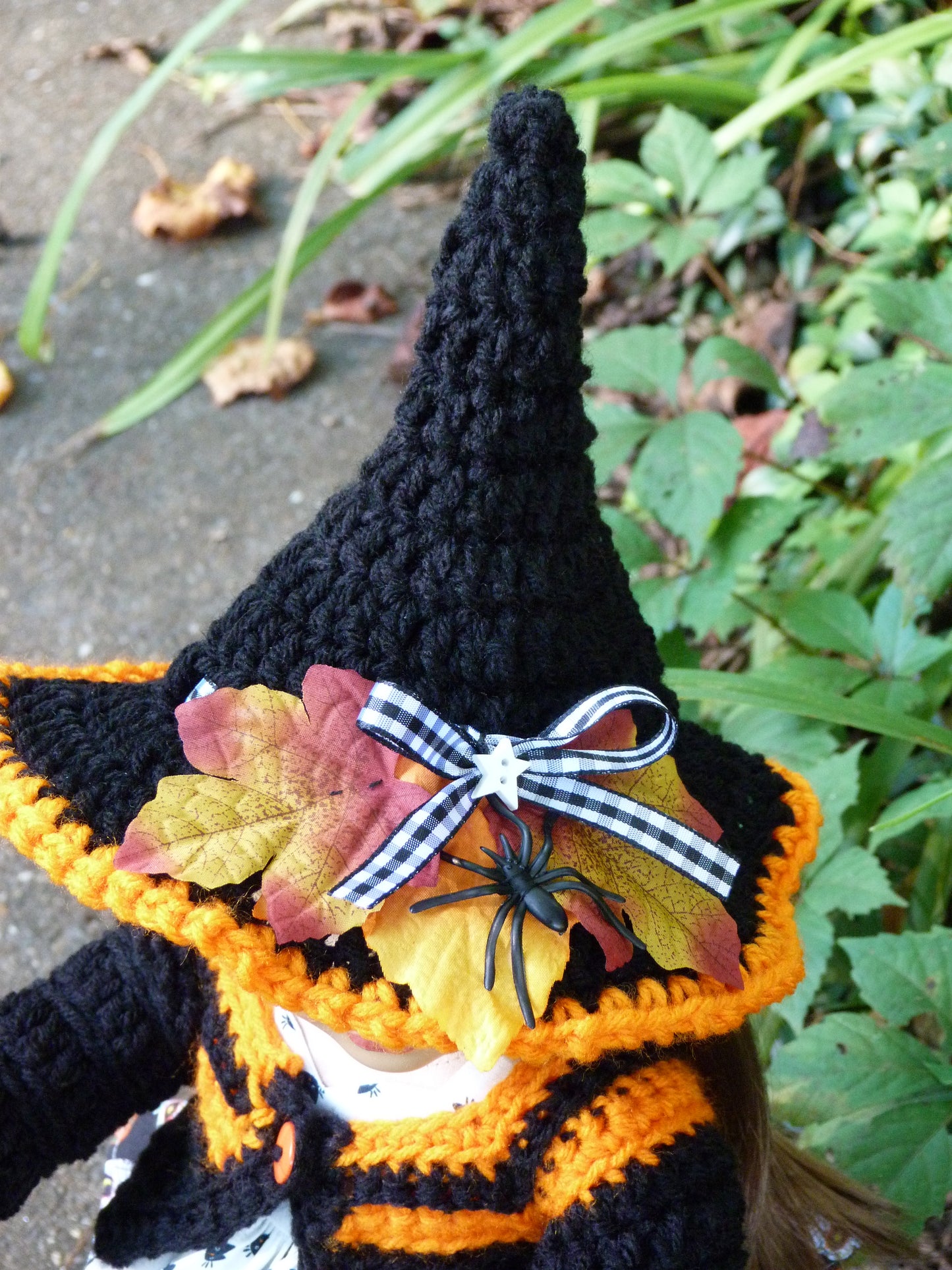 Spooky Halloween Witch Outfit for 18 Inch Doll