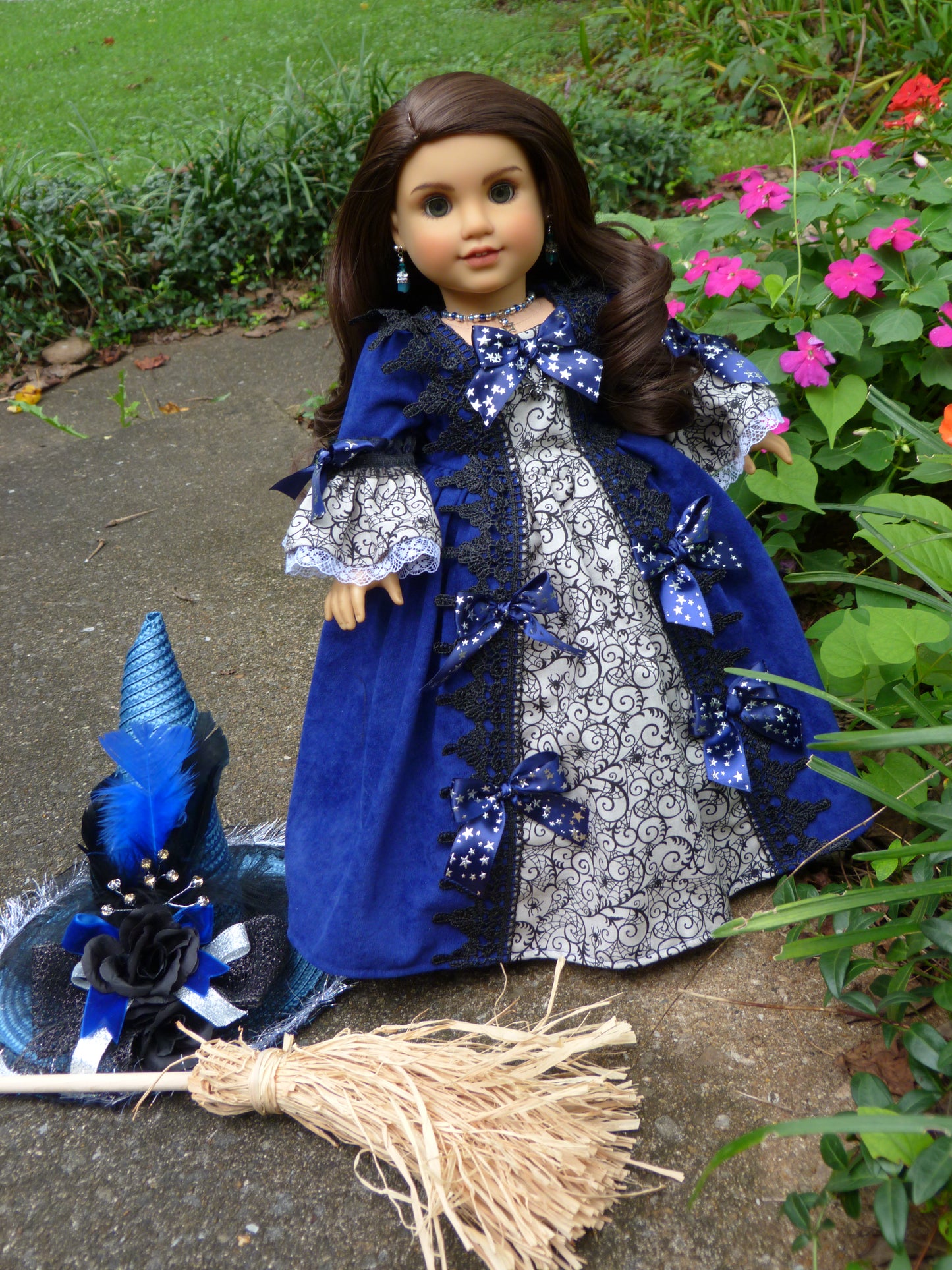 OOAK American Girl Doll - Halloween Witch Heather