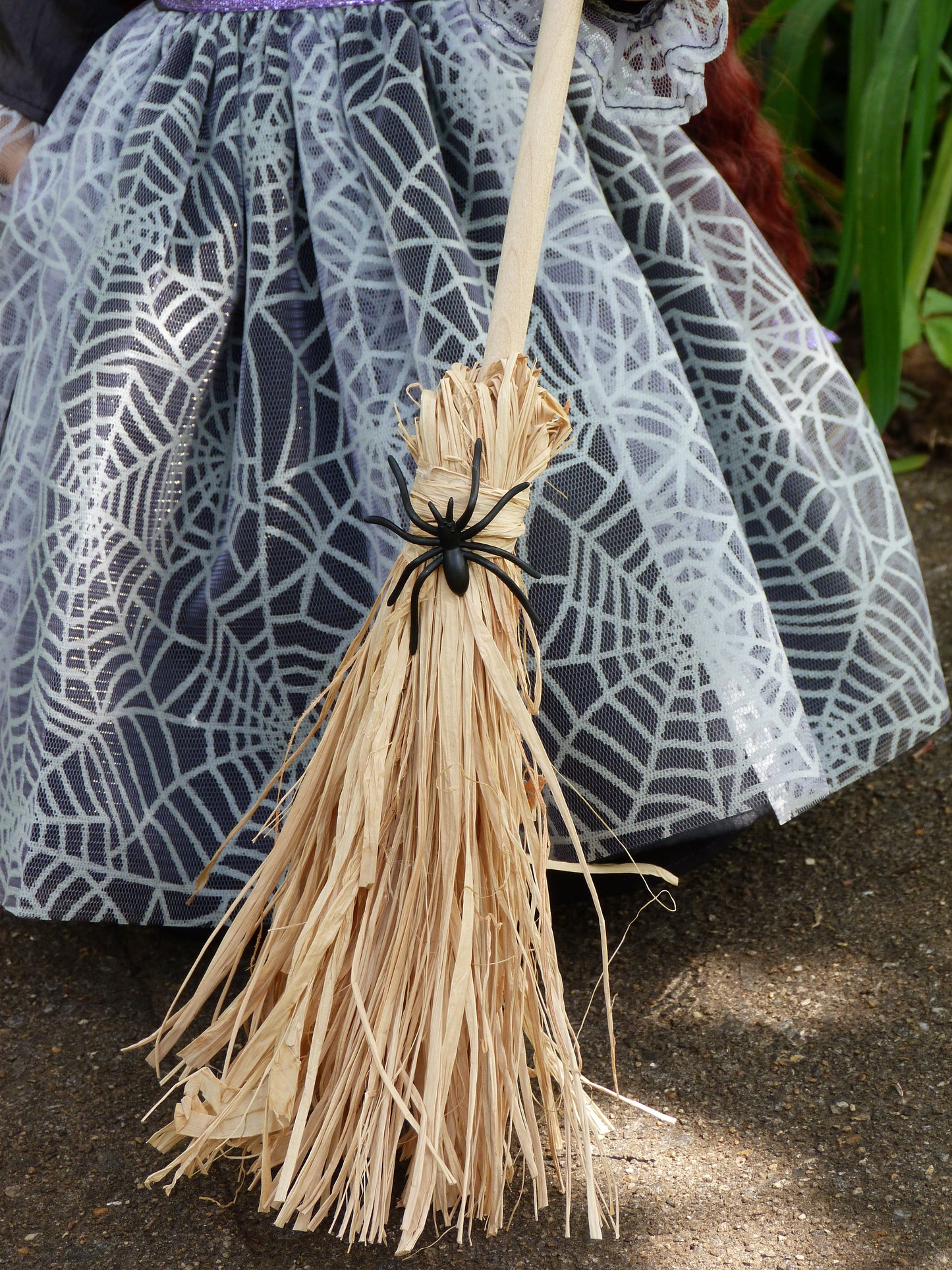 Glow-in-the-Dark Halloween Witch Outfit for 18 Inch Doll