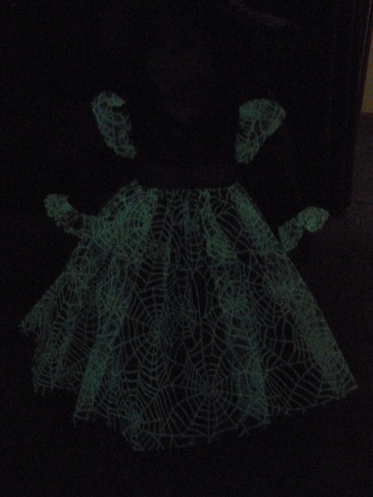 Glow-in-the-Dark Halloween Witch Outfit for 18 Inch Doll