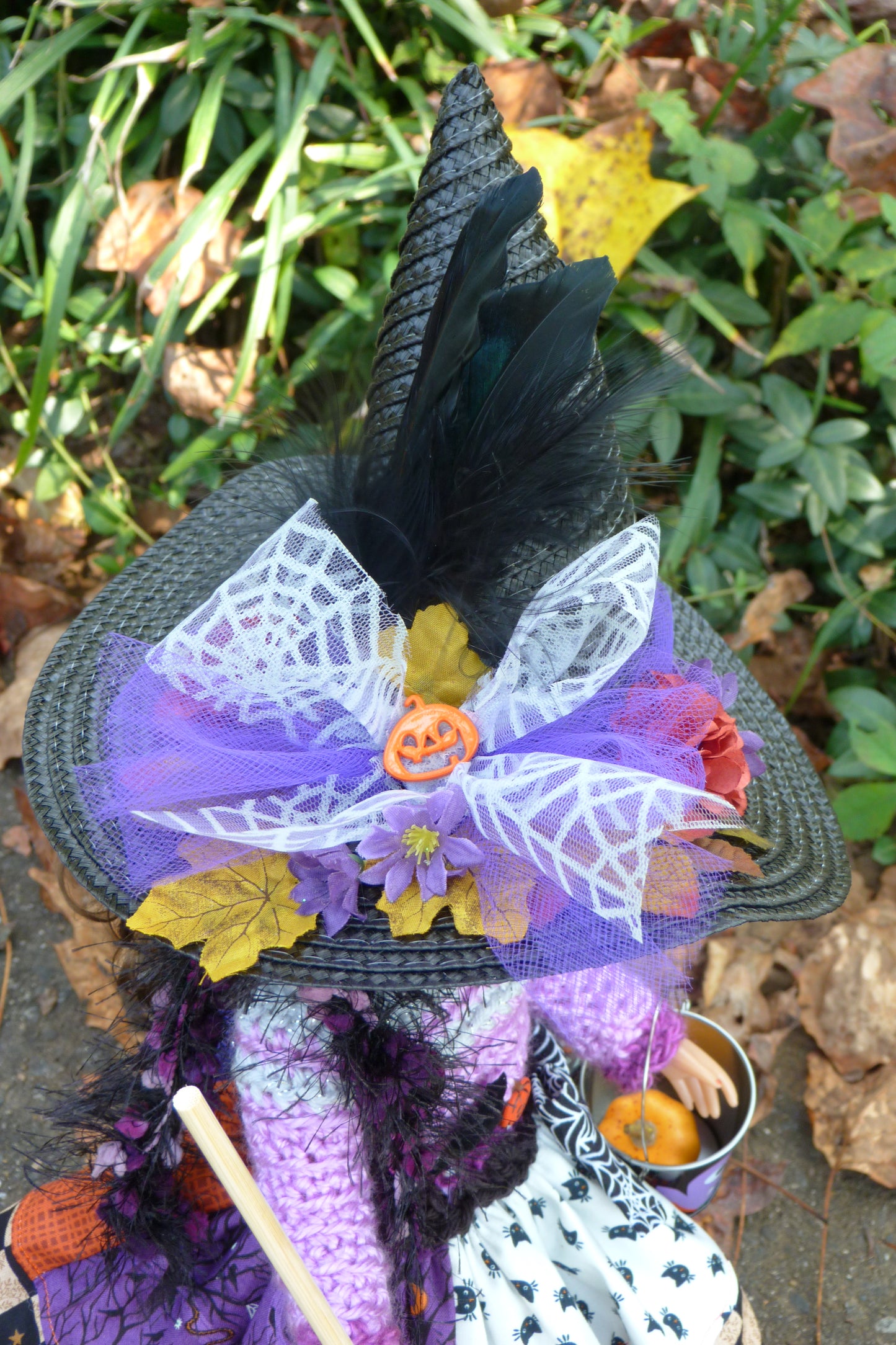 Spooky Halloween Witch Outfit Handmade to fit Ruby Red Fashion Friends Doll