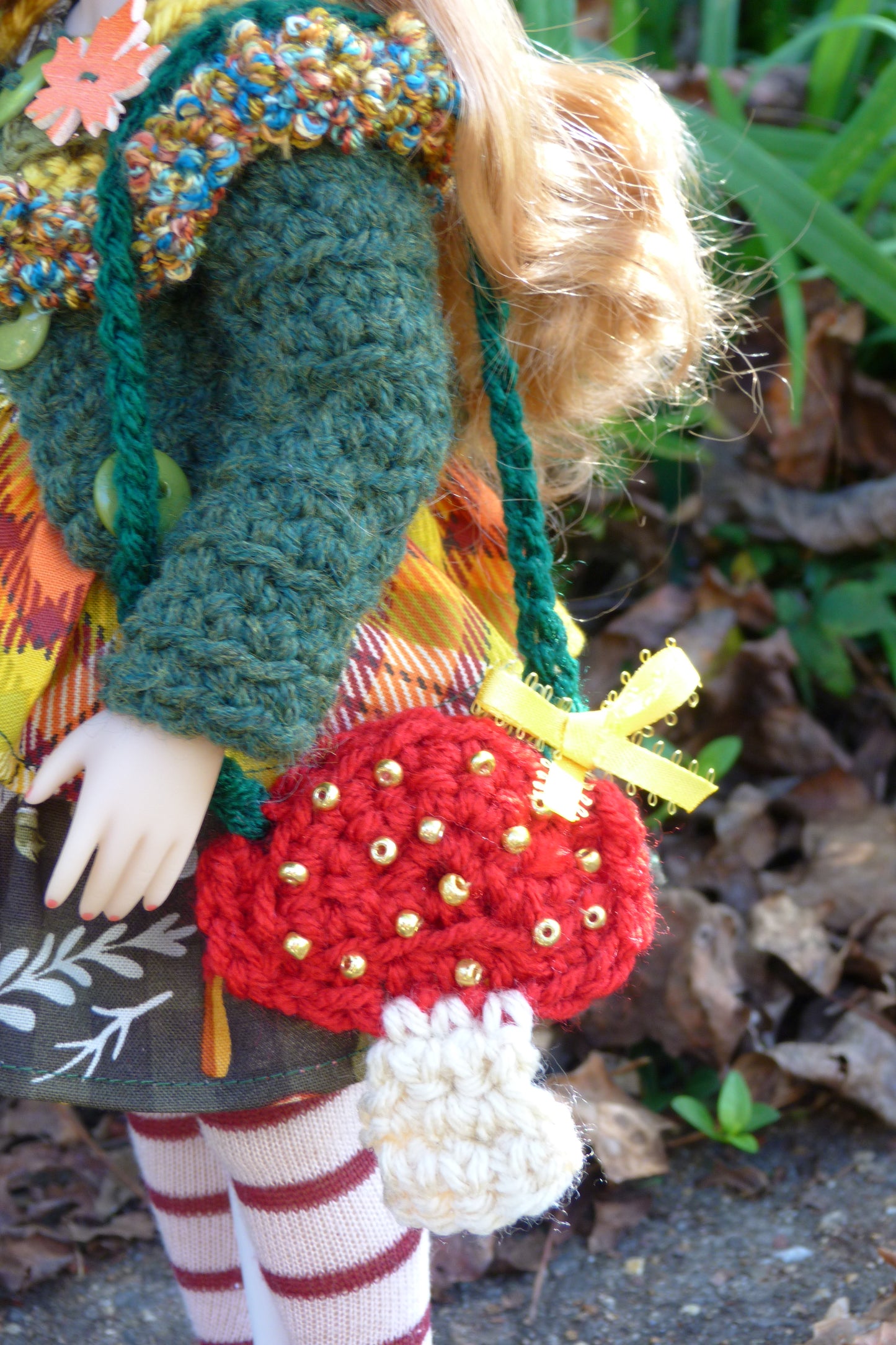 Fall Forest Outfit - Handmade to fit Ruby Red Fashion Friends Doll - Autumn Ensemble