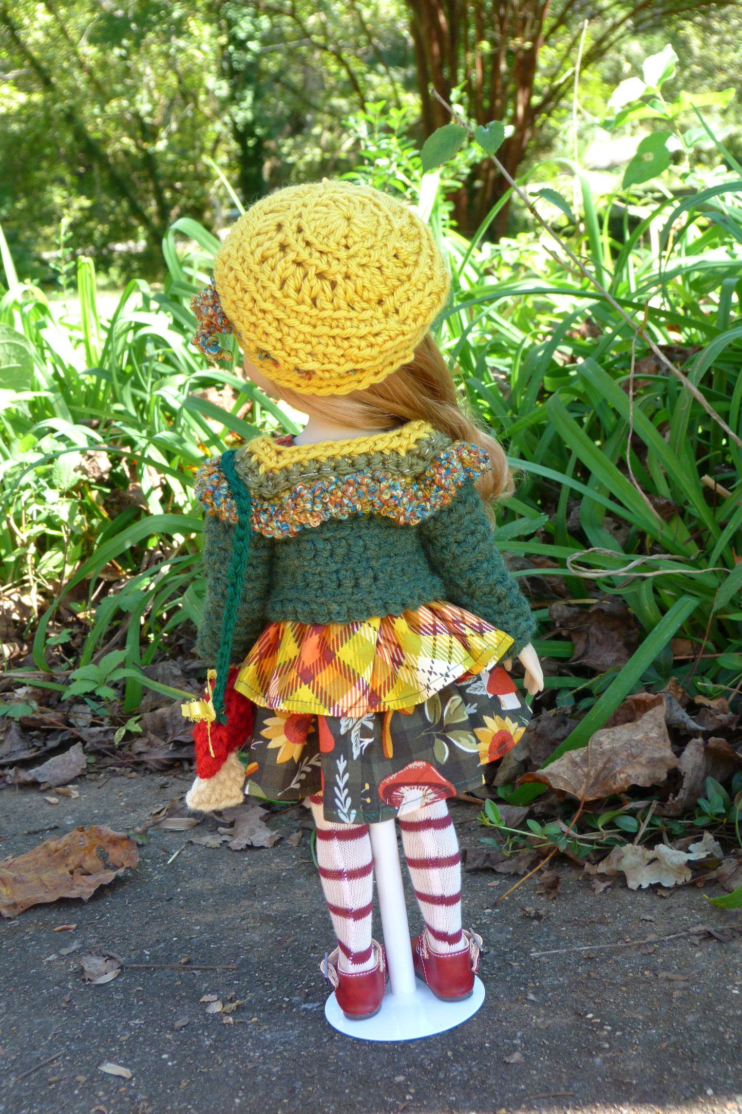 Fall Forest Outfit - Handmade to fit Ruby Red Fashion Friends Doll - Autumn Ensemble