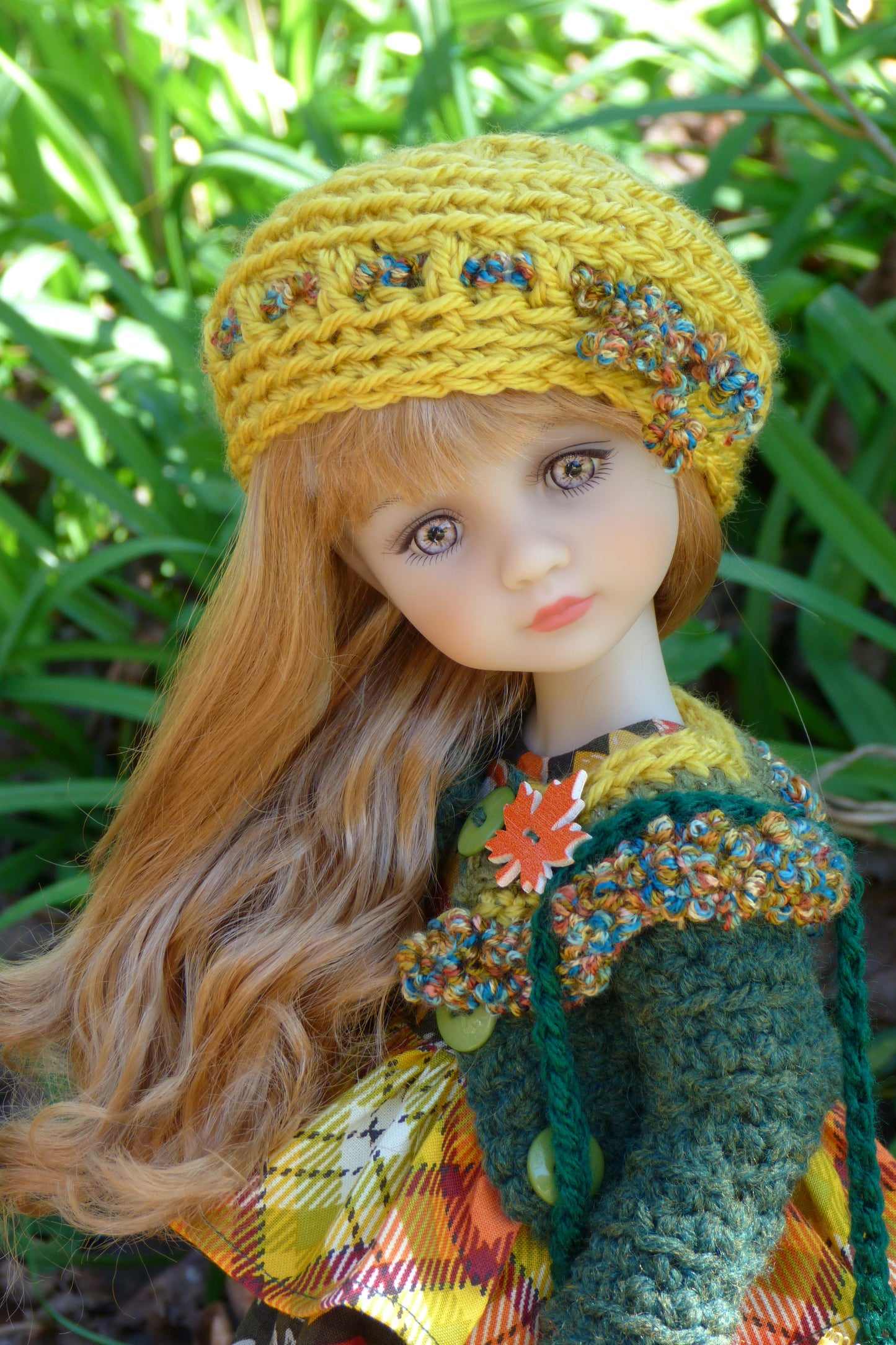 Fall Forest Outfit - Handmade to fit Ruby Red Fashion Friends Doll - Autumn Ensemble