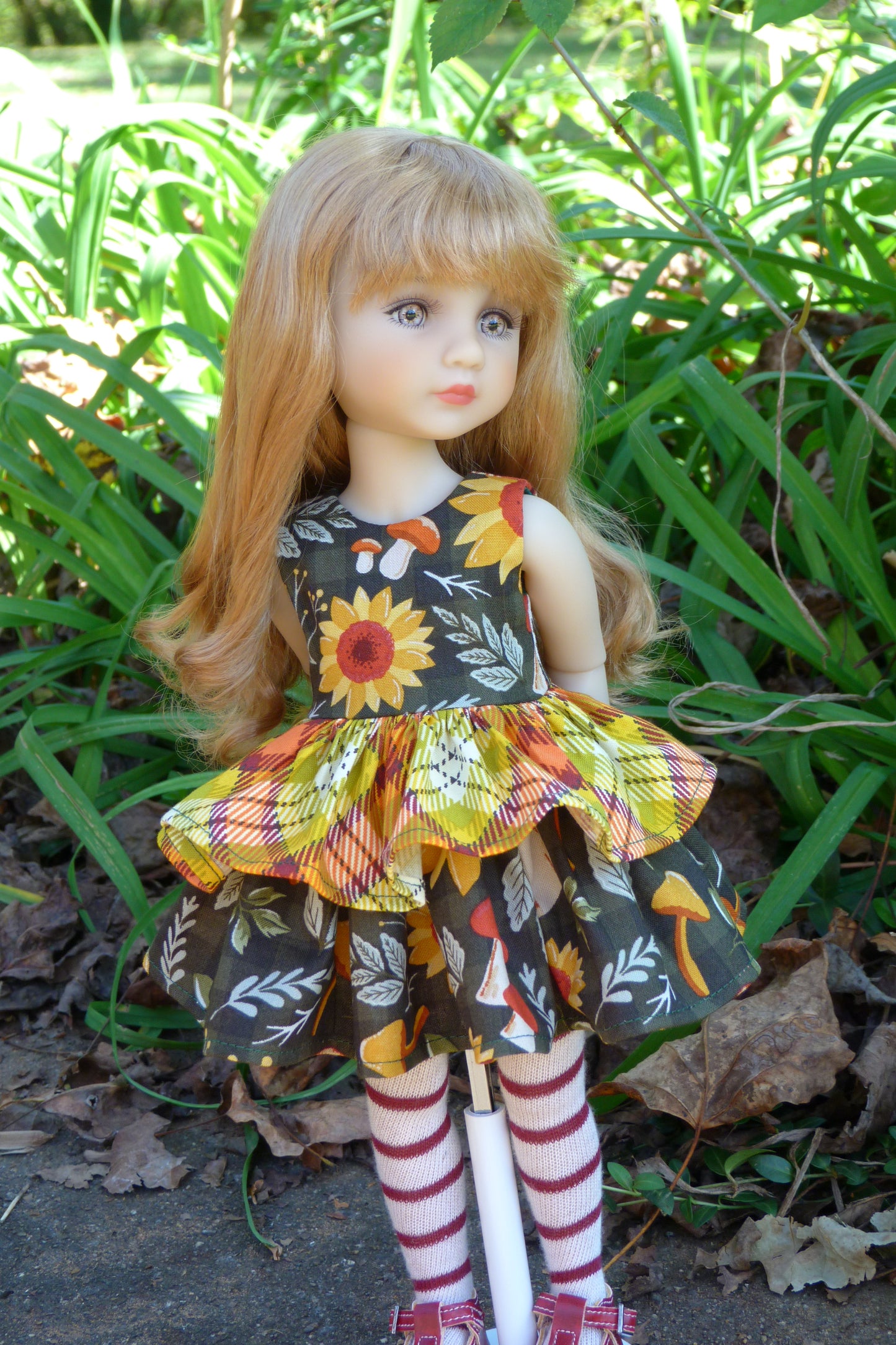 Fall Forest Outfit - Handmade to fit Ruby Red Fashion Friends Doll - Autumn Ensemble