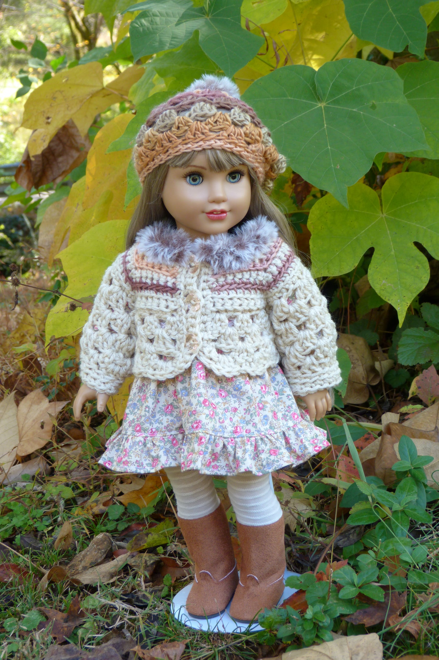 Fall Outfit Handmade to fit 18 Inch American Doll