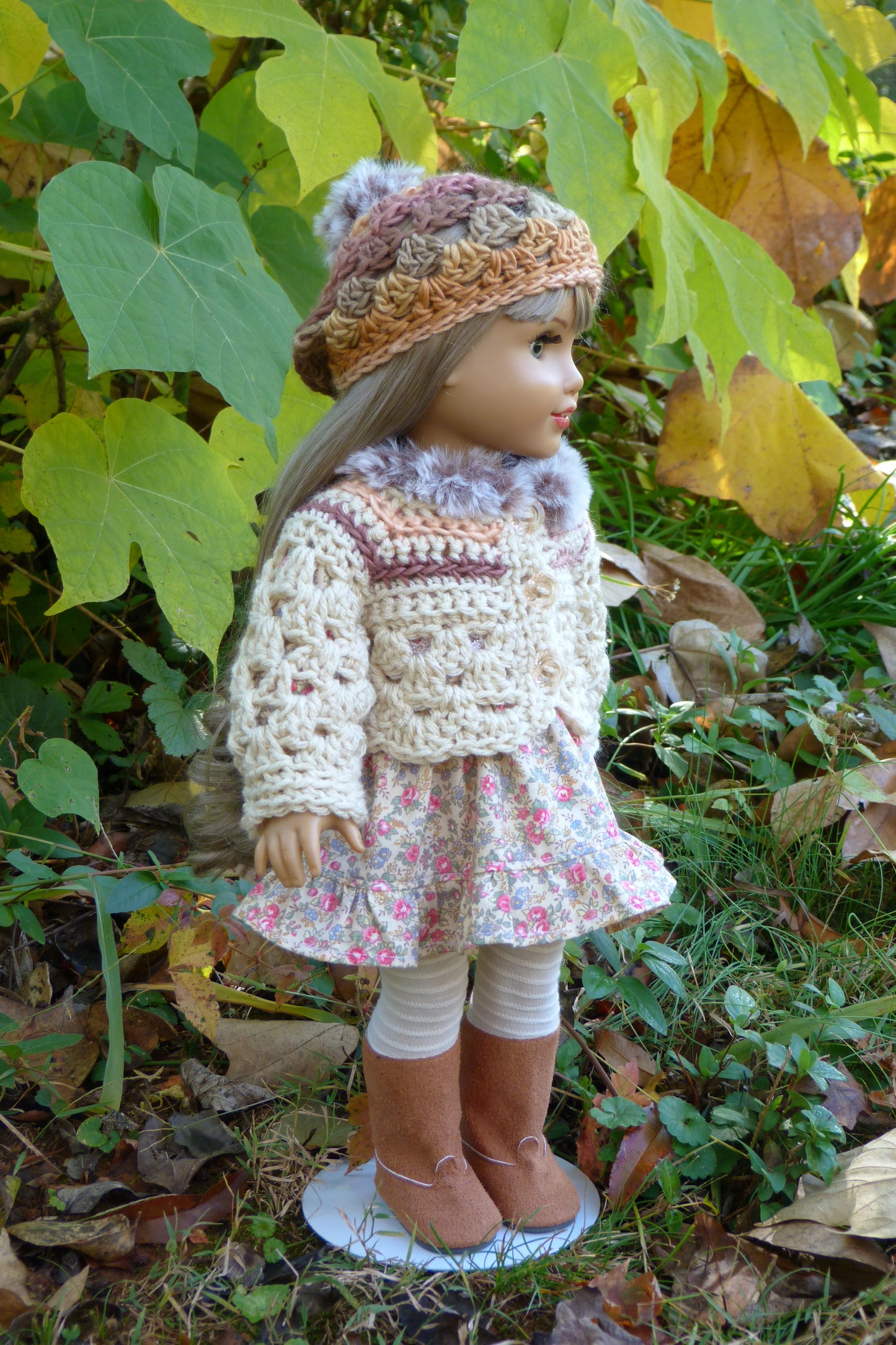 Fall Outfit Handmade to fit 18 Inch American Doll