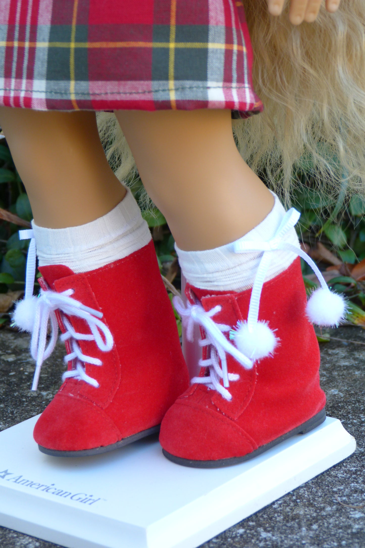 Christmas Outfit Handmade to fit 18 Inch American Doll