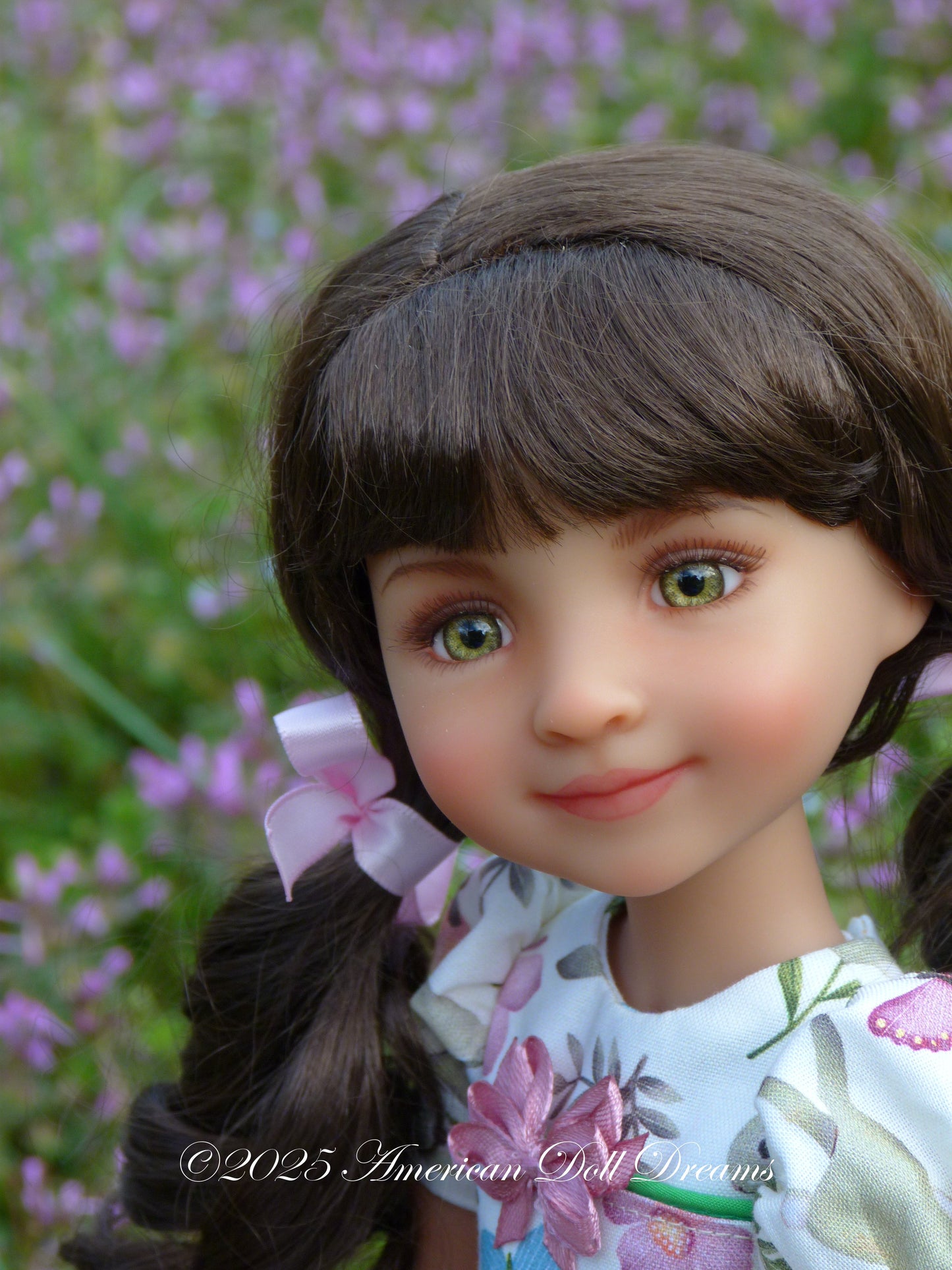 OOAK Ruby Red Fashion Friends 14.5 Inch Doll Freida Repaint - Valerie