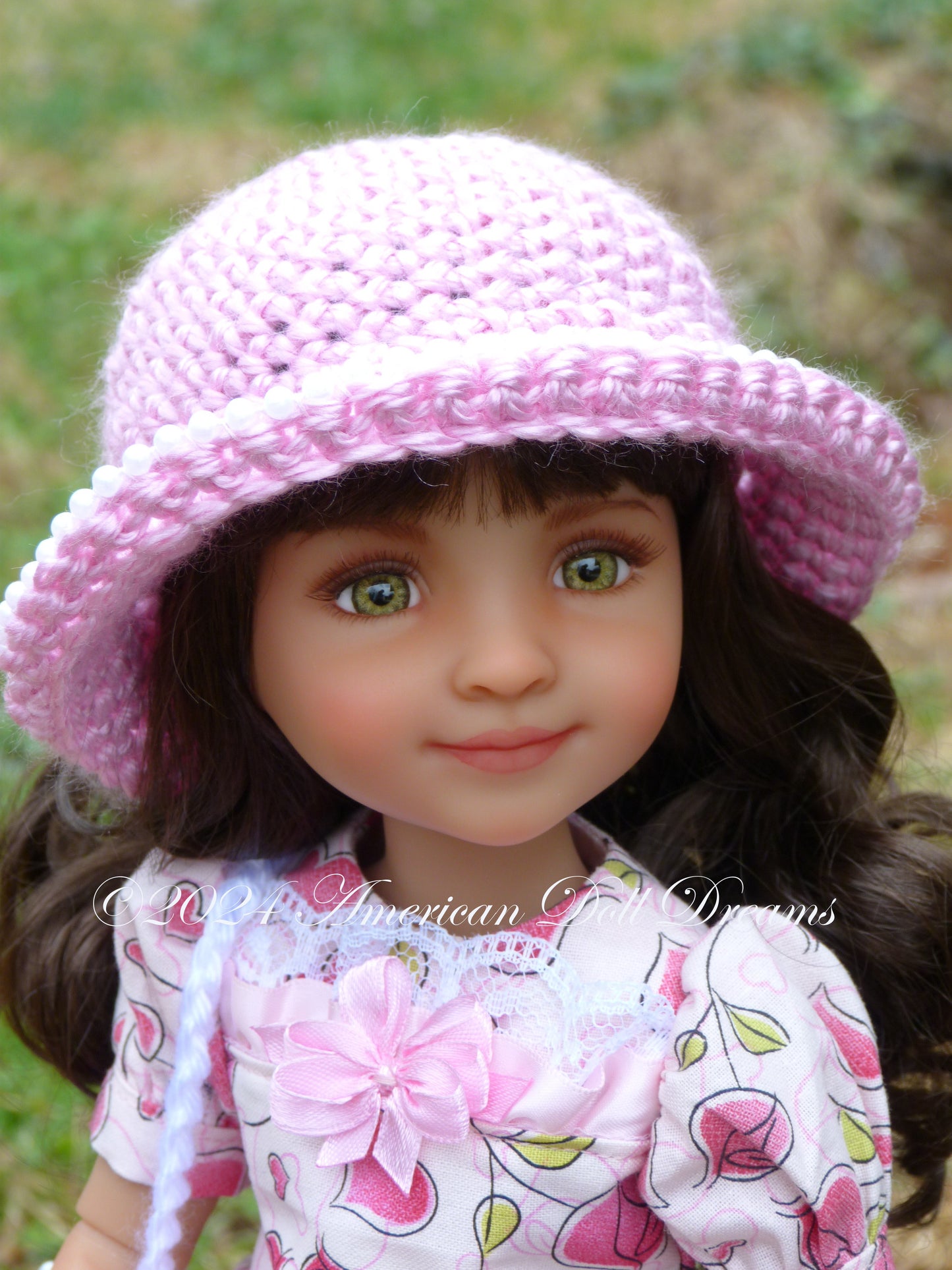 OOAK Ruby Red Fashion Friends 14.5 Inch Doll Freida Repaint - Valerie