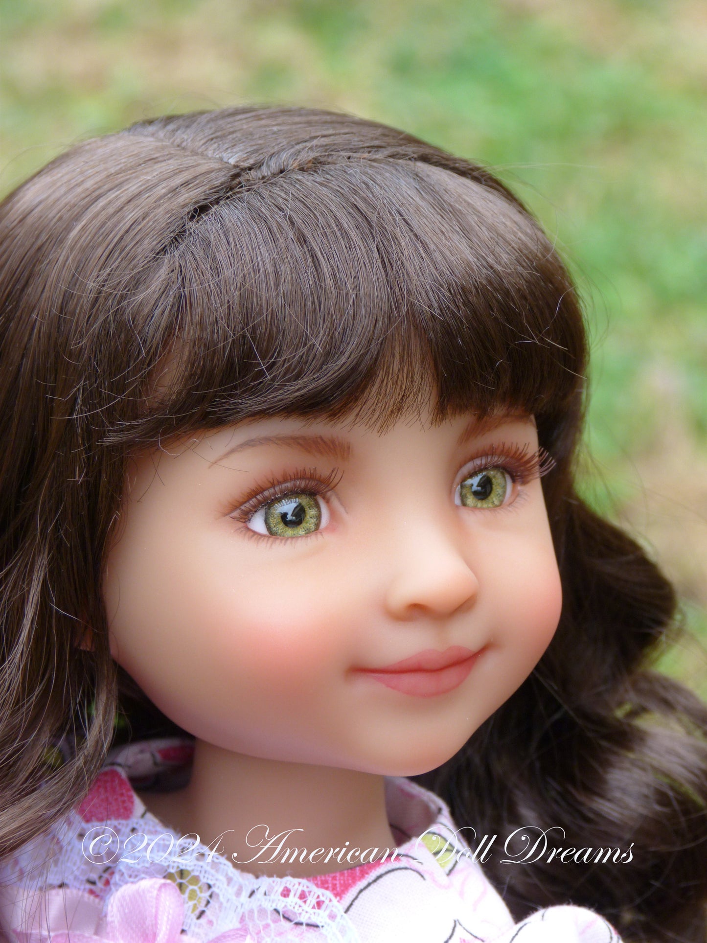 OOAK Ruby Red Fashion Friends 14.5 Inch Doll Freida Repaint - Valerie