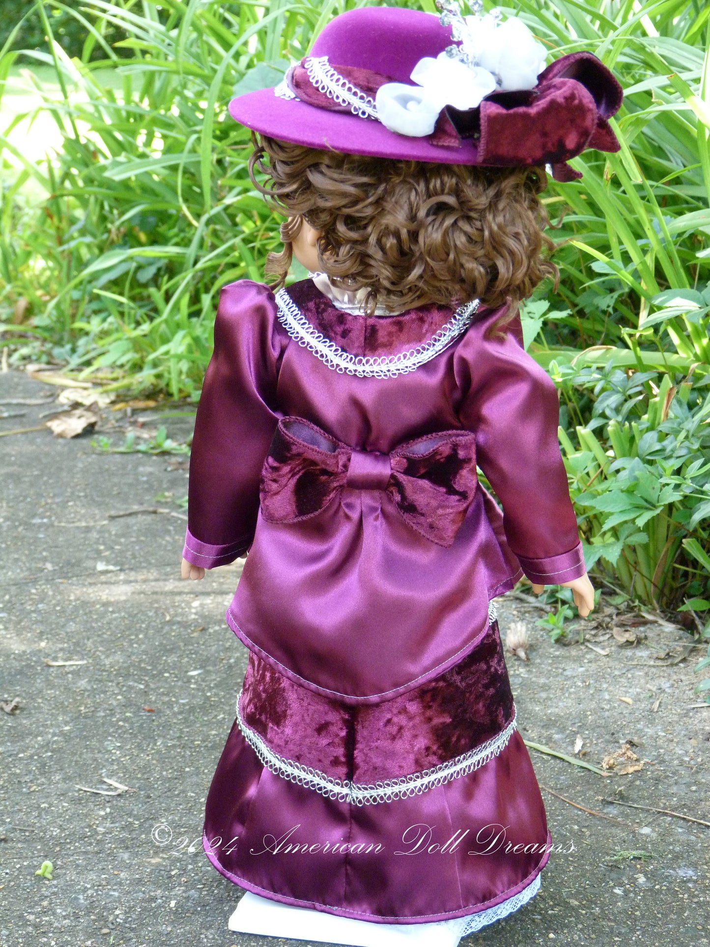 OOAK American Girl 18 Inch Custom Edwardian Fashion Doll Madeline