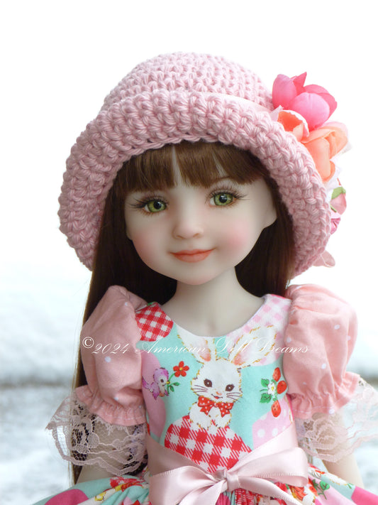 Darla Custom Ruby Red Fashion Friends 14.5 Inch Doll Repainted Sara