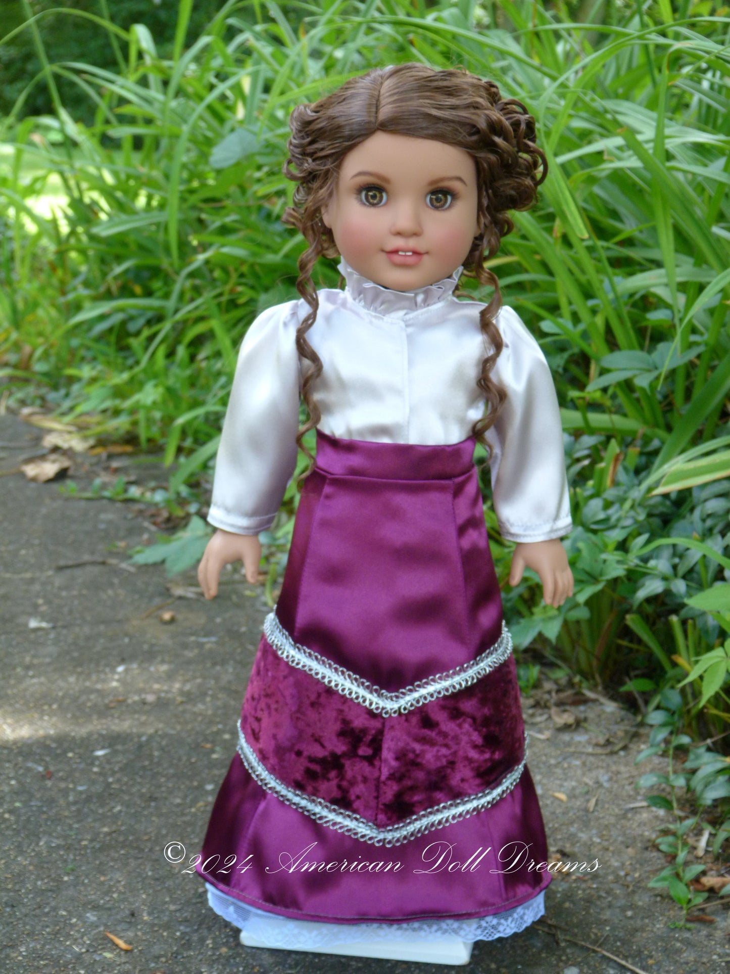 OOAK American Girl 18 Inch Custom Edwardian Fashion Doll Madeline