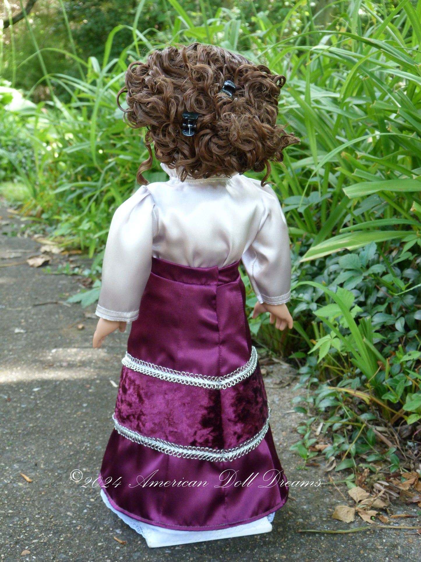 OOAK American Girl 18 Inch Custom Edwardian Fashion Doll Madeline