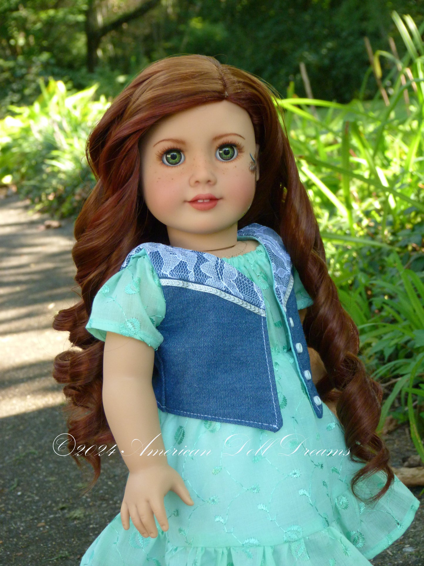 OOAK Custom Scottish Highlands Cowgirl Doll Meadow