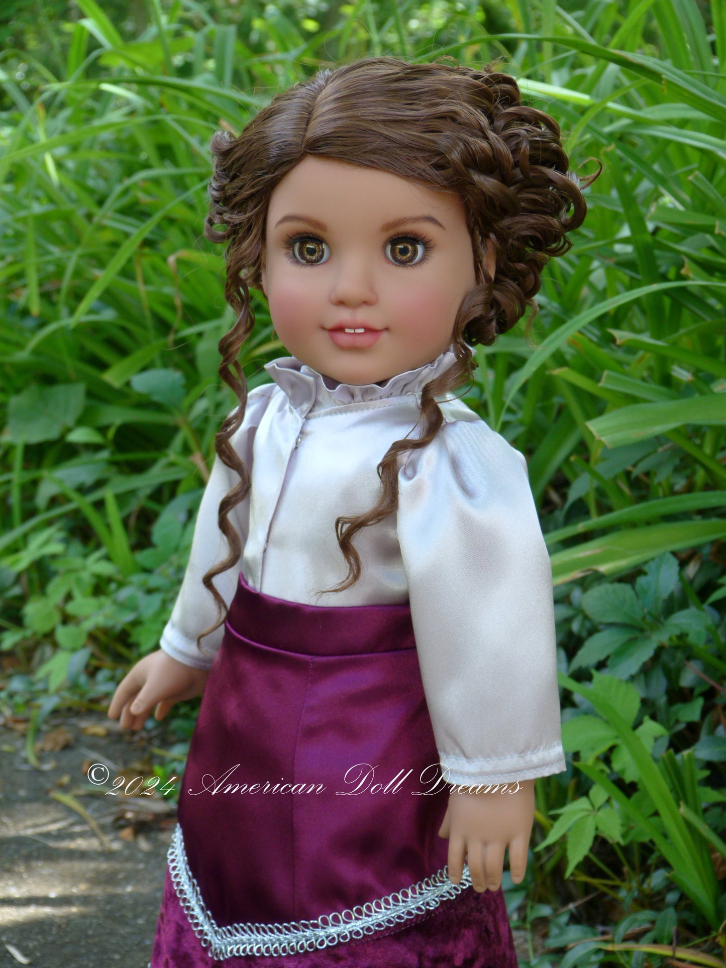 OOAK American Girl 18 Inch Custom Edwardian Fashion Doll Madeline