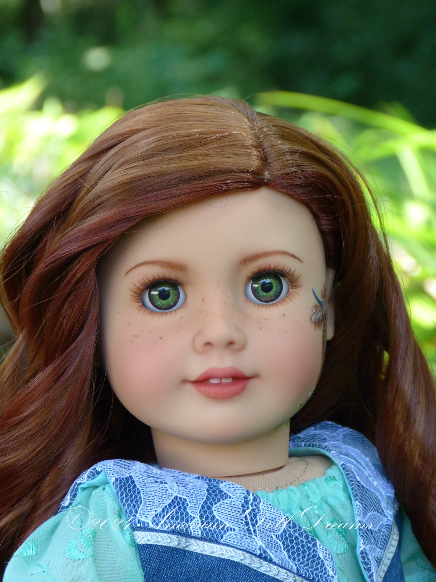 OOAK Custom Scottish Highlands Cowgirl Doll Meadow