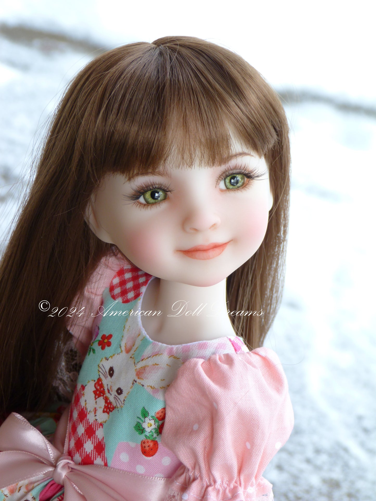 Darla Custom Ruby Red Fashion Friends 14.5 Inch Doll Repainted Sara