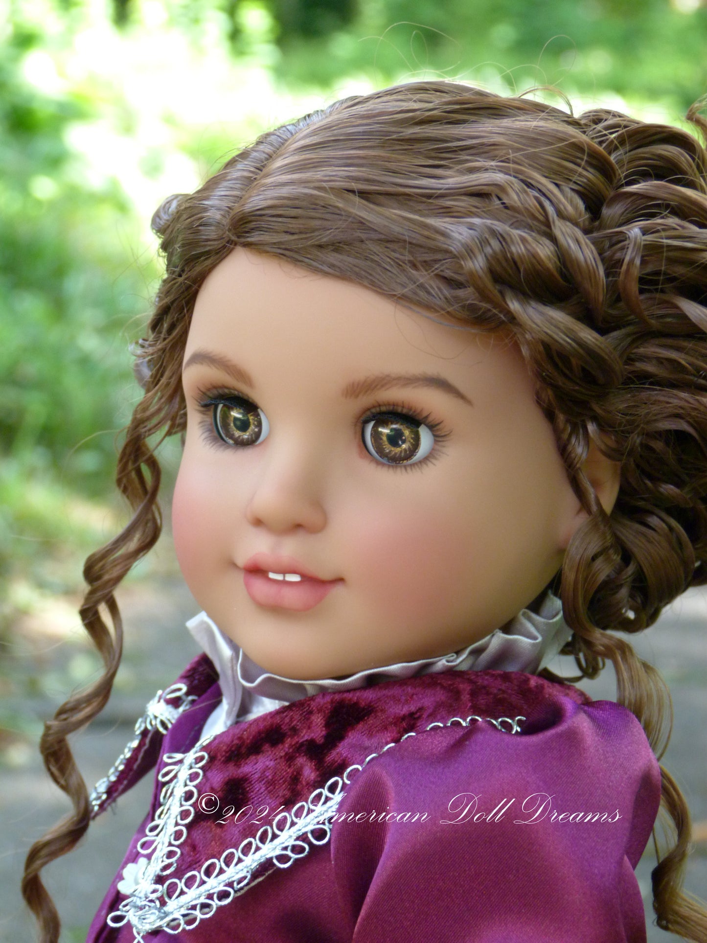 OOAK American Girl 18 Inch Custom Edwardian Fashion Doll Madeline