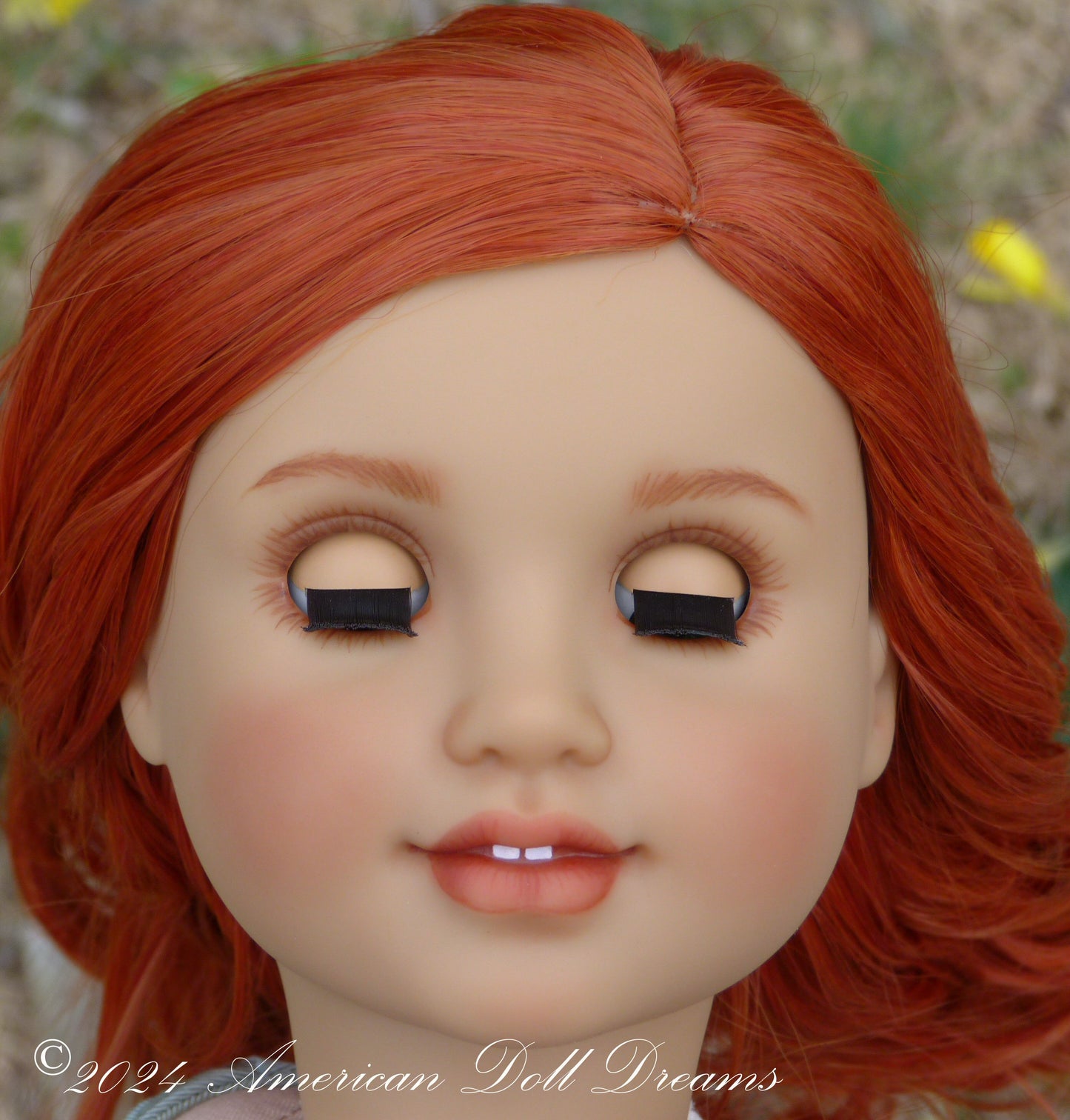 OOAK Medieval Irish Princess American Girl 18 Inch Doll Hand Painted Eyes Custom