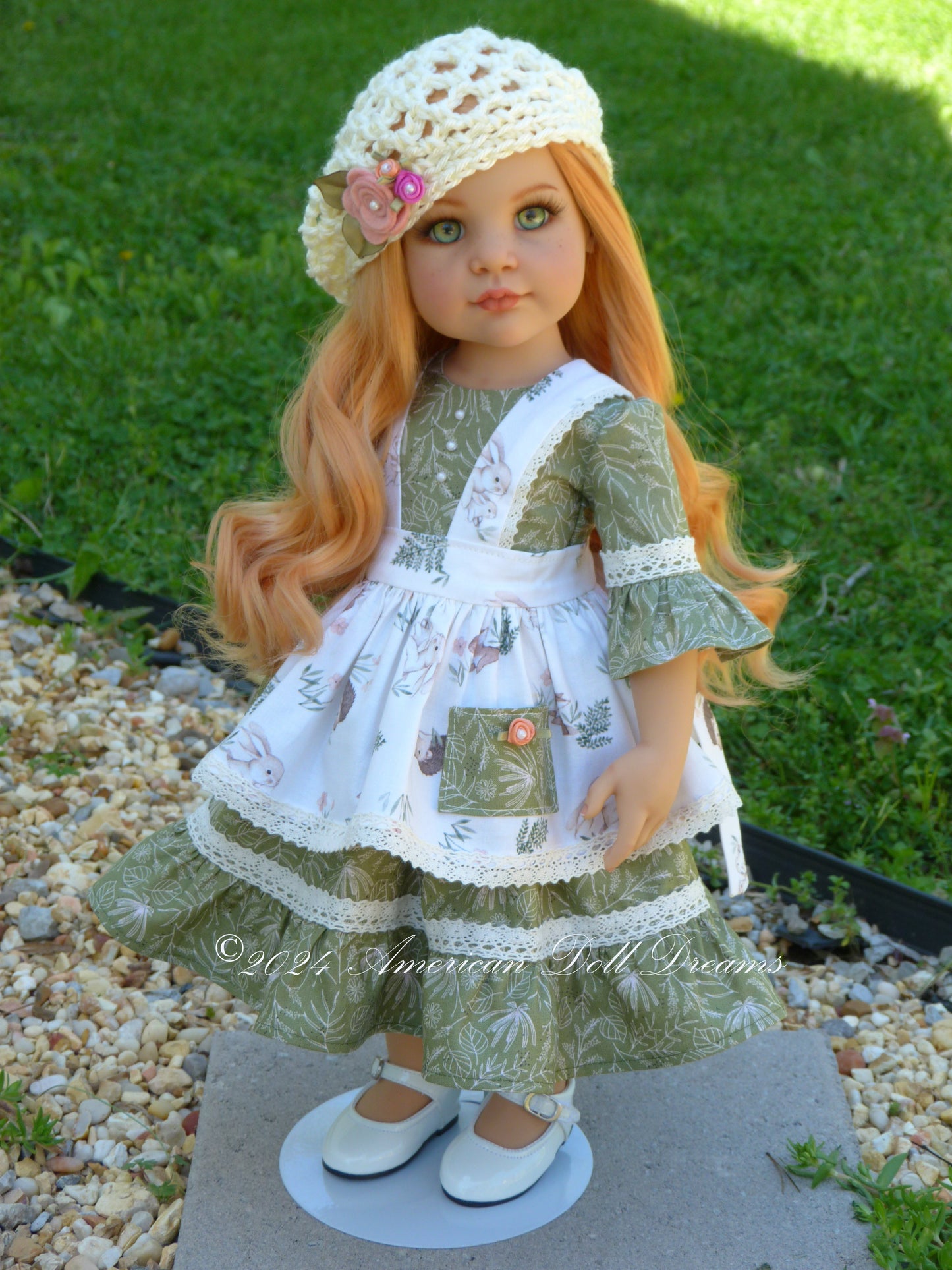 Meadow OOAK Custom Gotz 19.5 Inch Doll Hannah Repaint