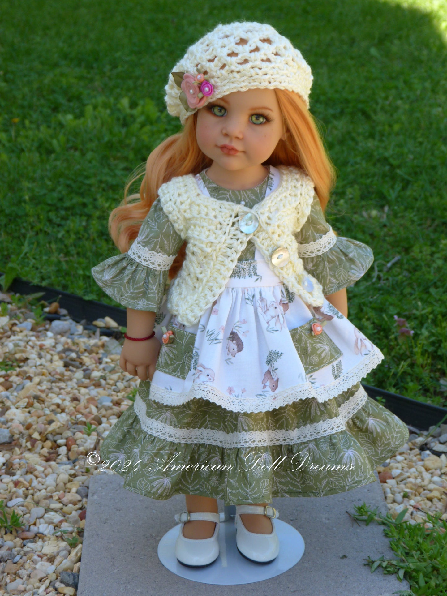 Meadow OOAK Custom Gotz 19.5 Inch Doll Hannah Repaint