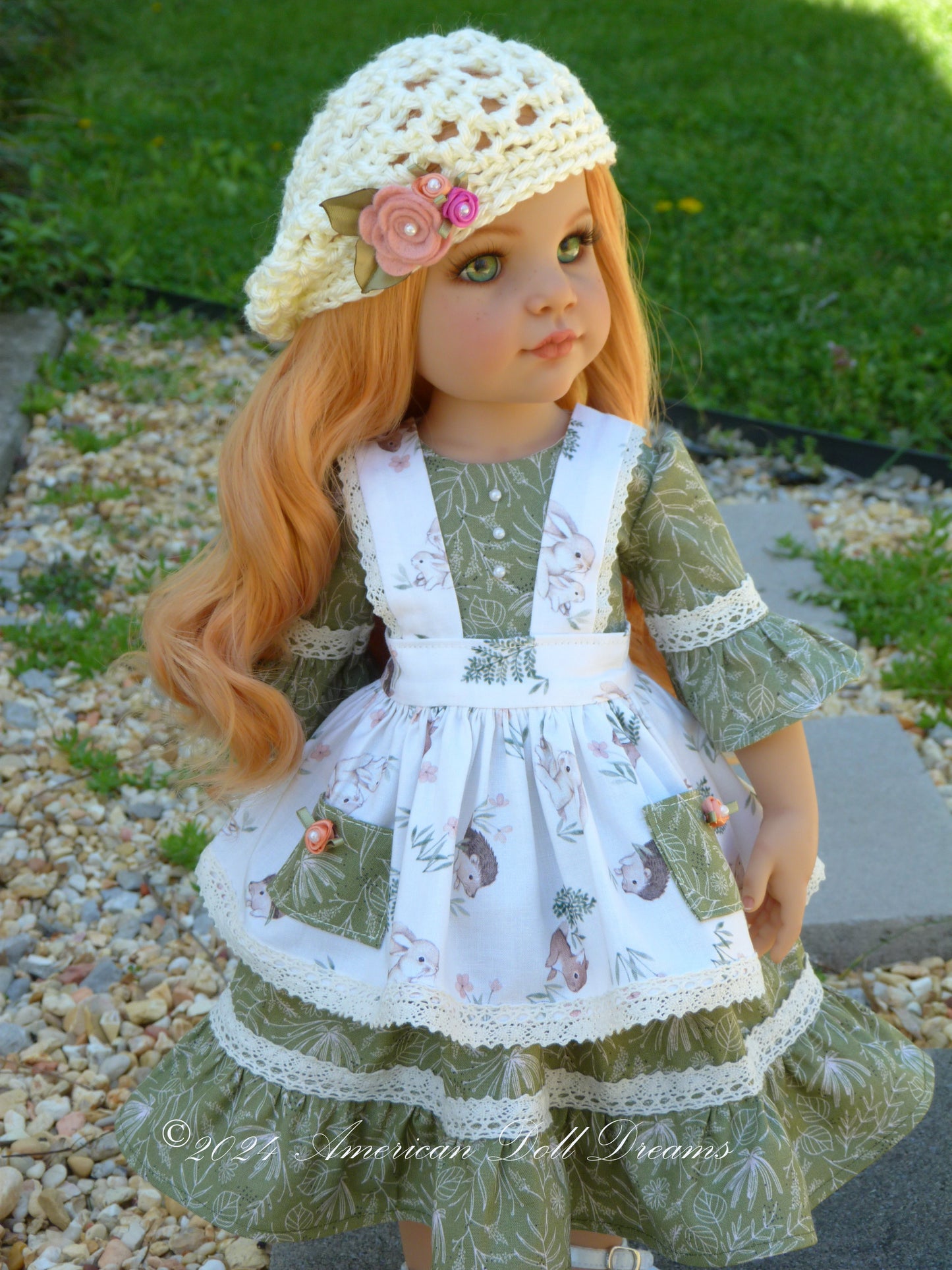 Meadow OOAK Custom Gotz 19.5 Inch Doll Hannah Repaint