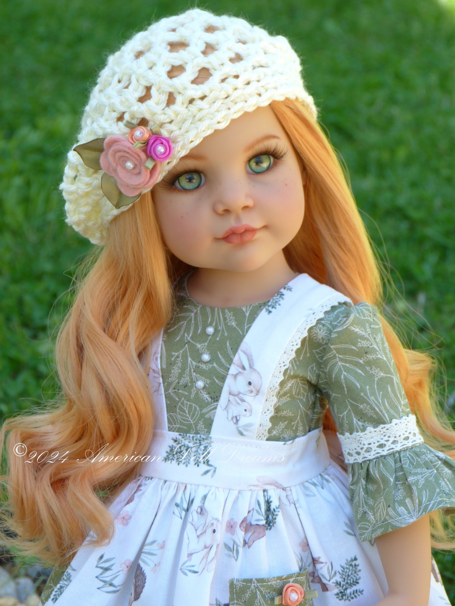 Meadow OOAK Custom Gotz 19.5 Inch Doll Hannah Repaint