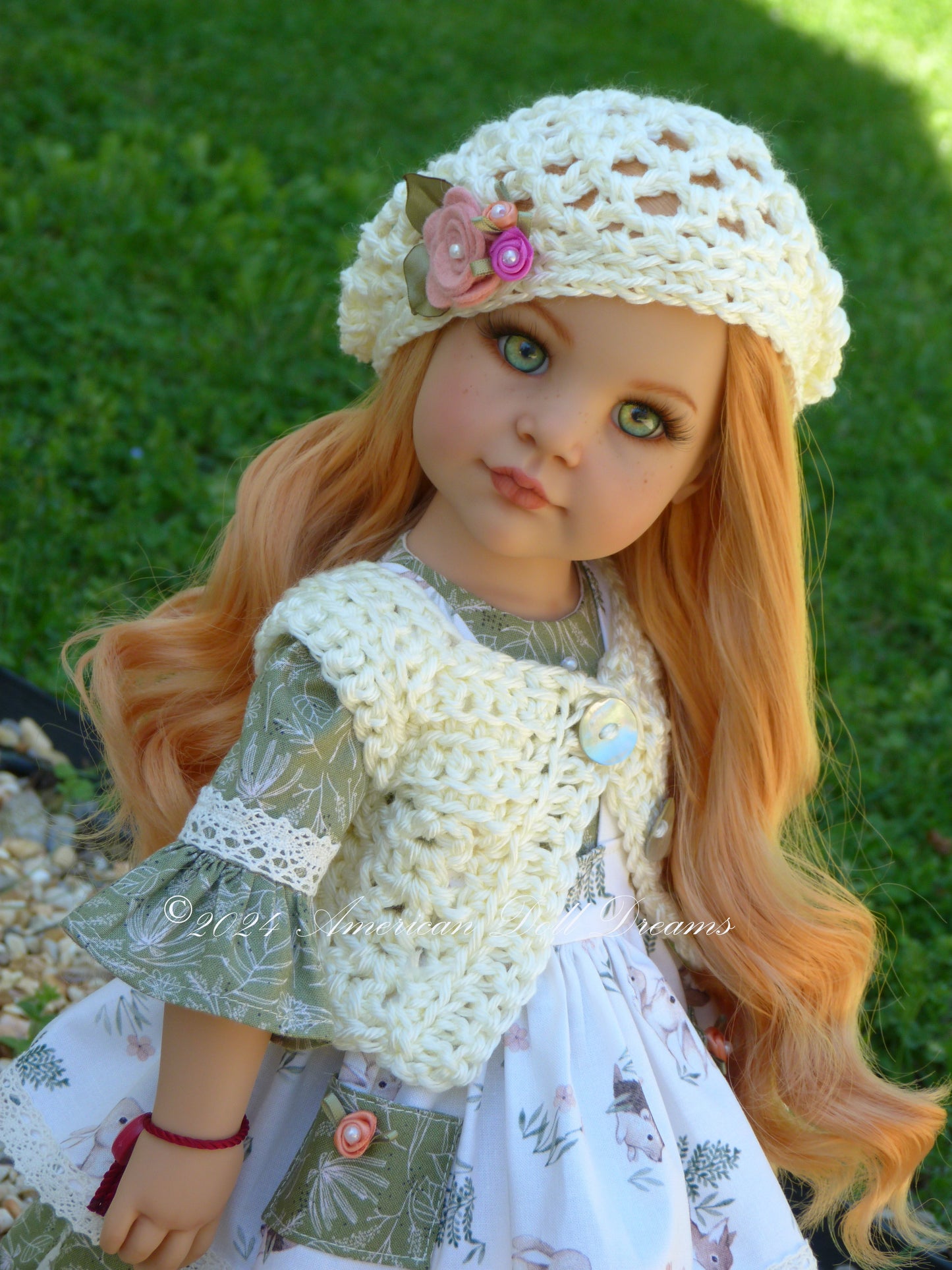 Meadow OOAK Custom Gotz 19.5 Inch Doll Hannah Repaint